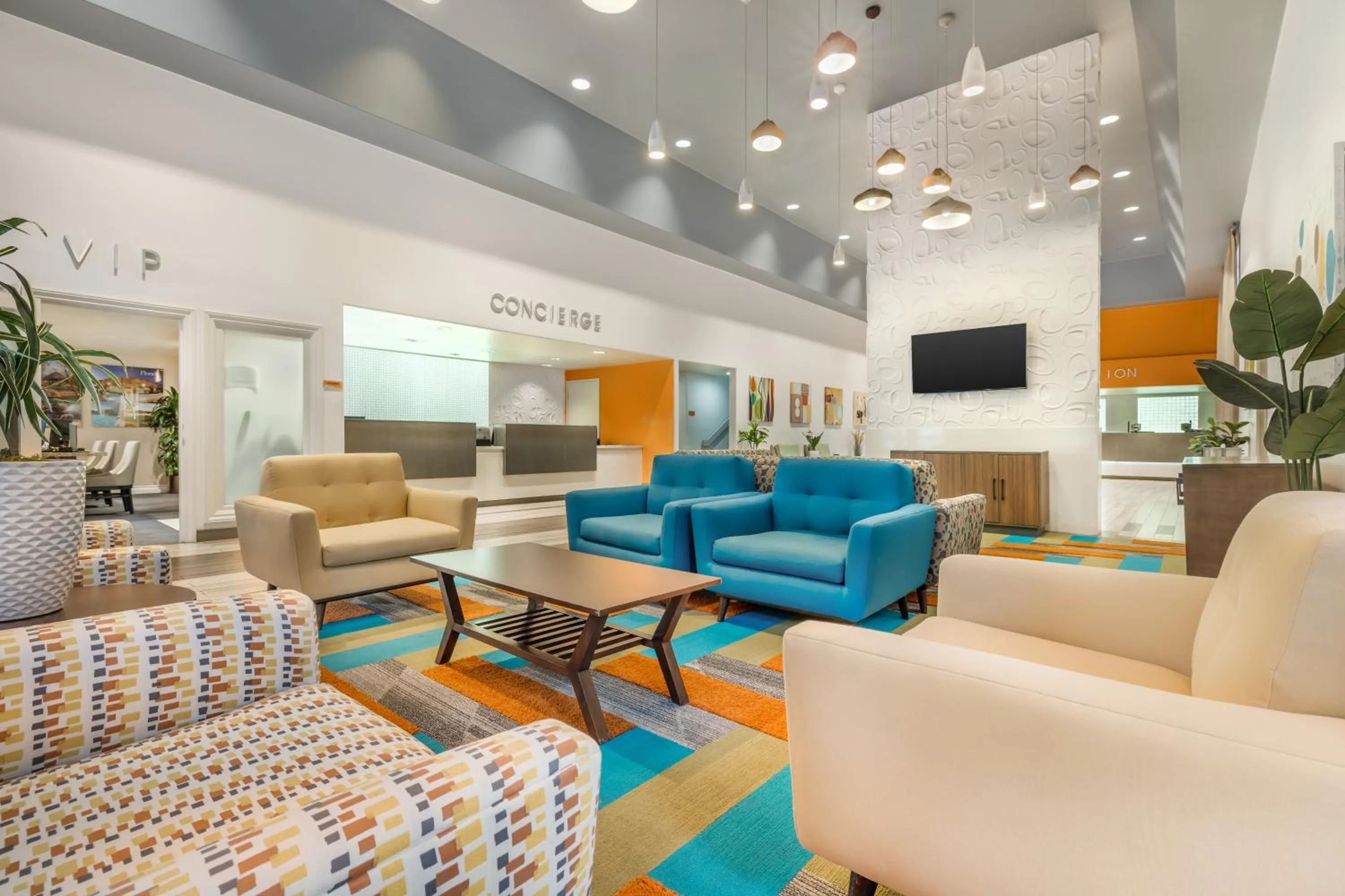 Lobby or reception in Hilton Vacation Club Palm Canyon Palm Springs