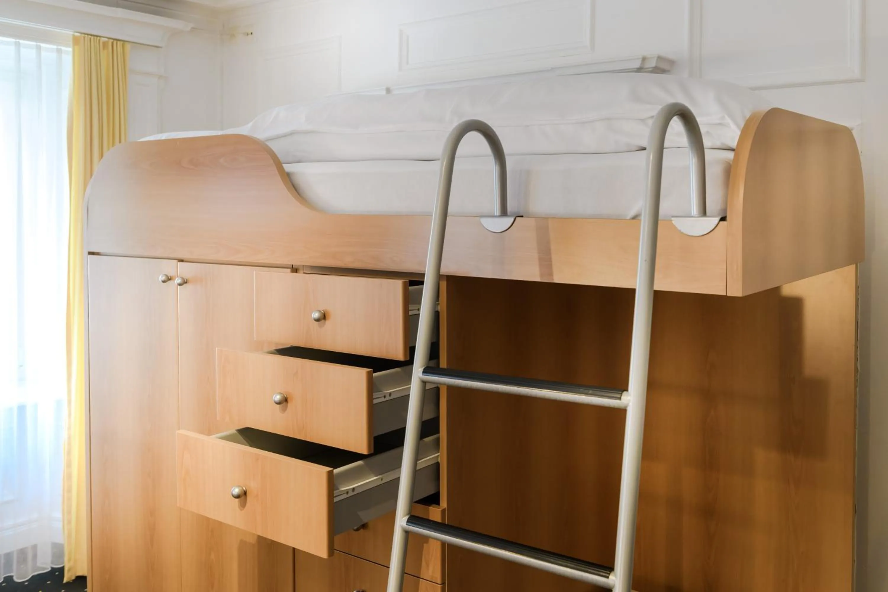 bunk bed in Poschiavo Suisse Hotel