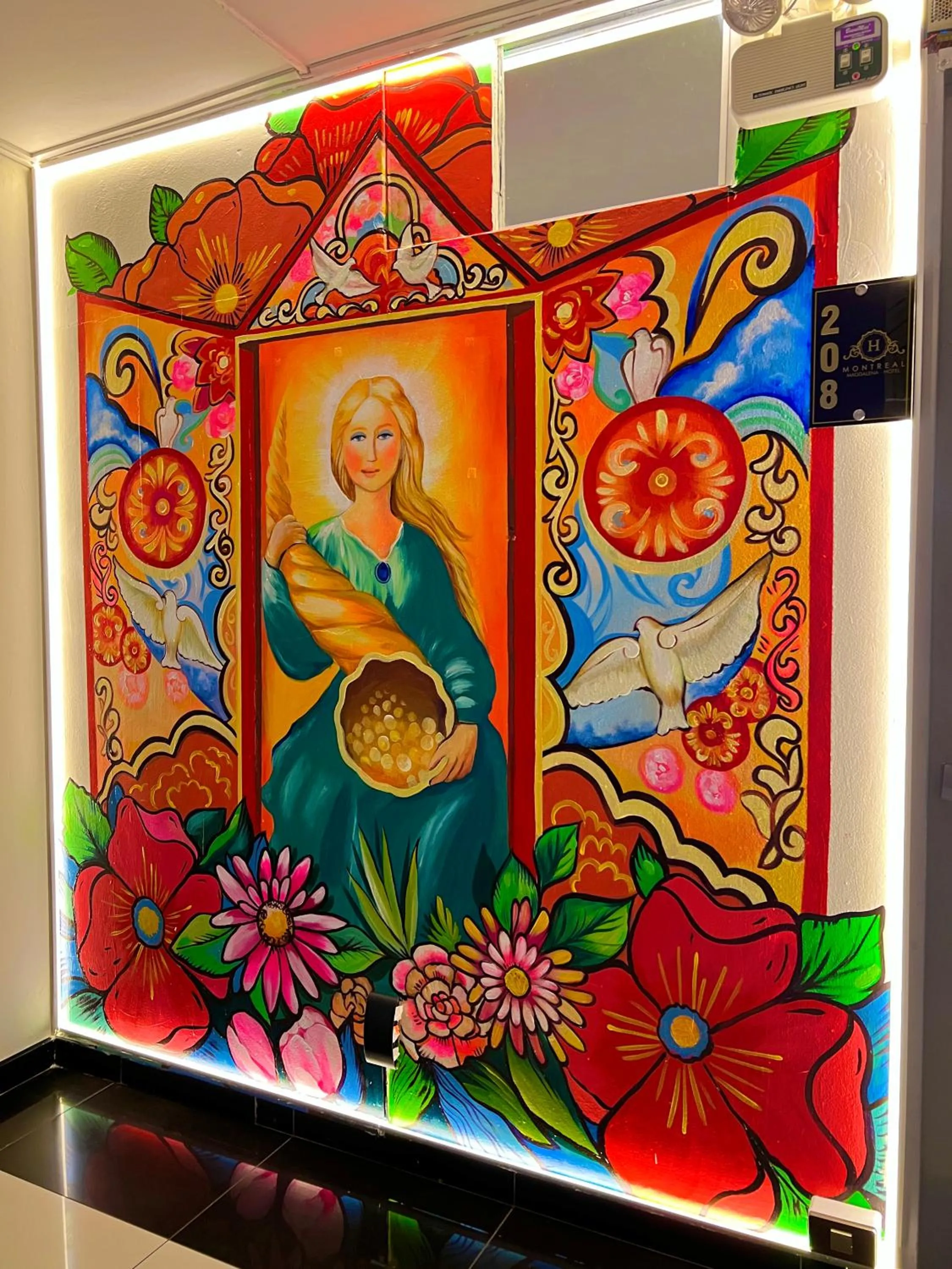 Decorative detail in Montreal Magdalena Del Mar Hotel