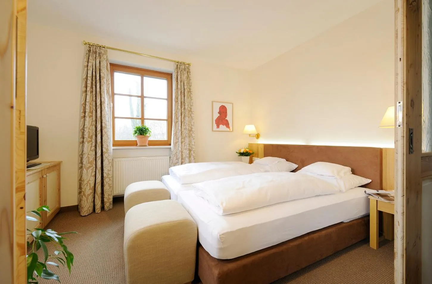 Bedroom, Bed in Landhaus Tanner