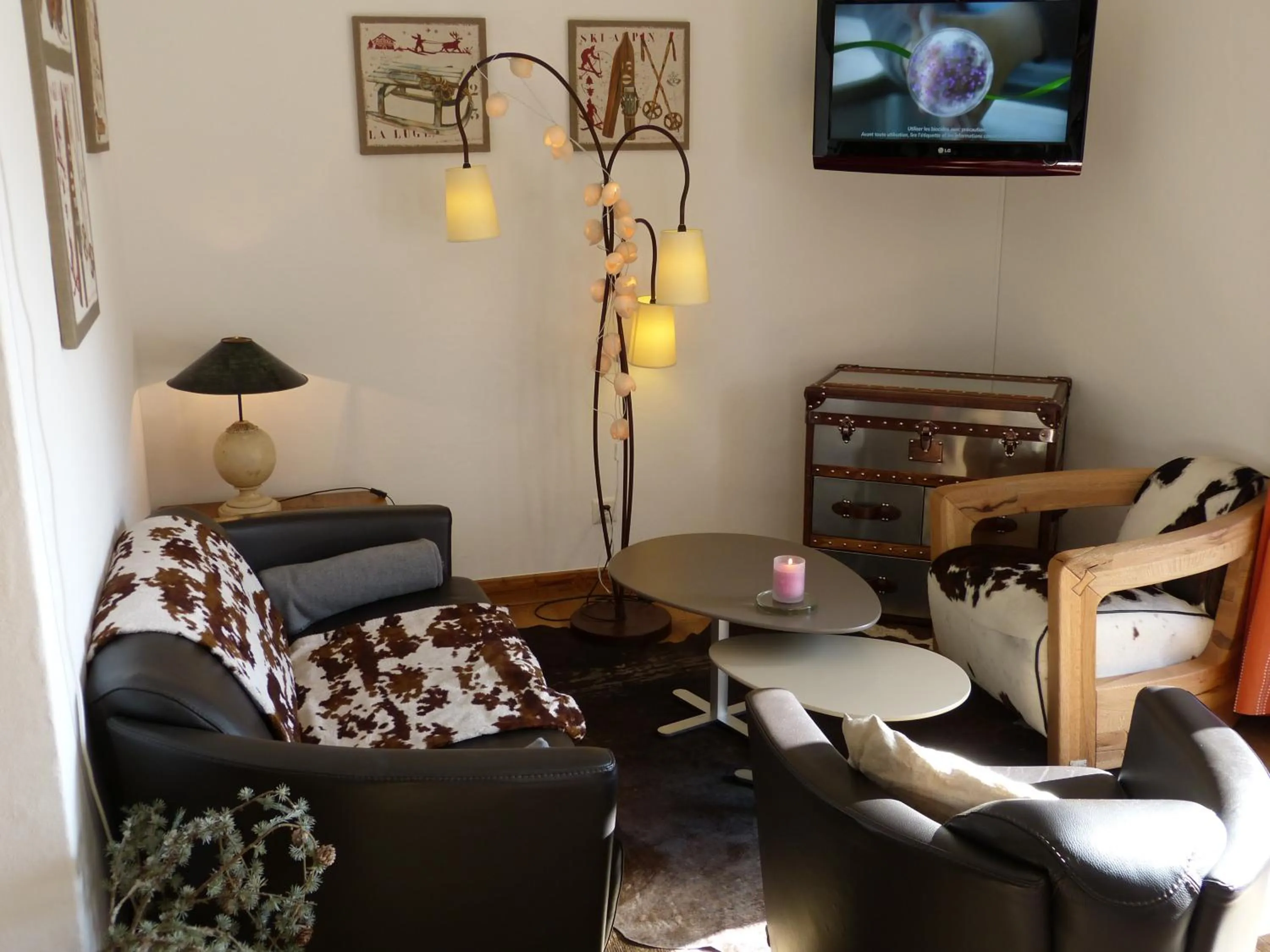 Lobby or reception in Hotel Ermitage Verbier