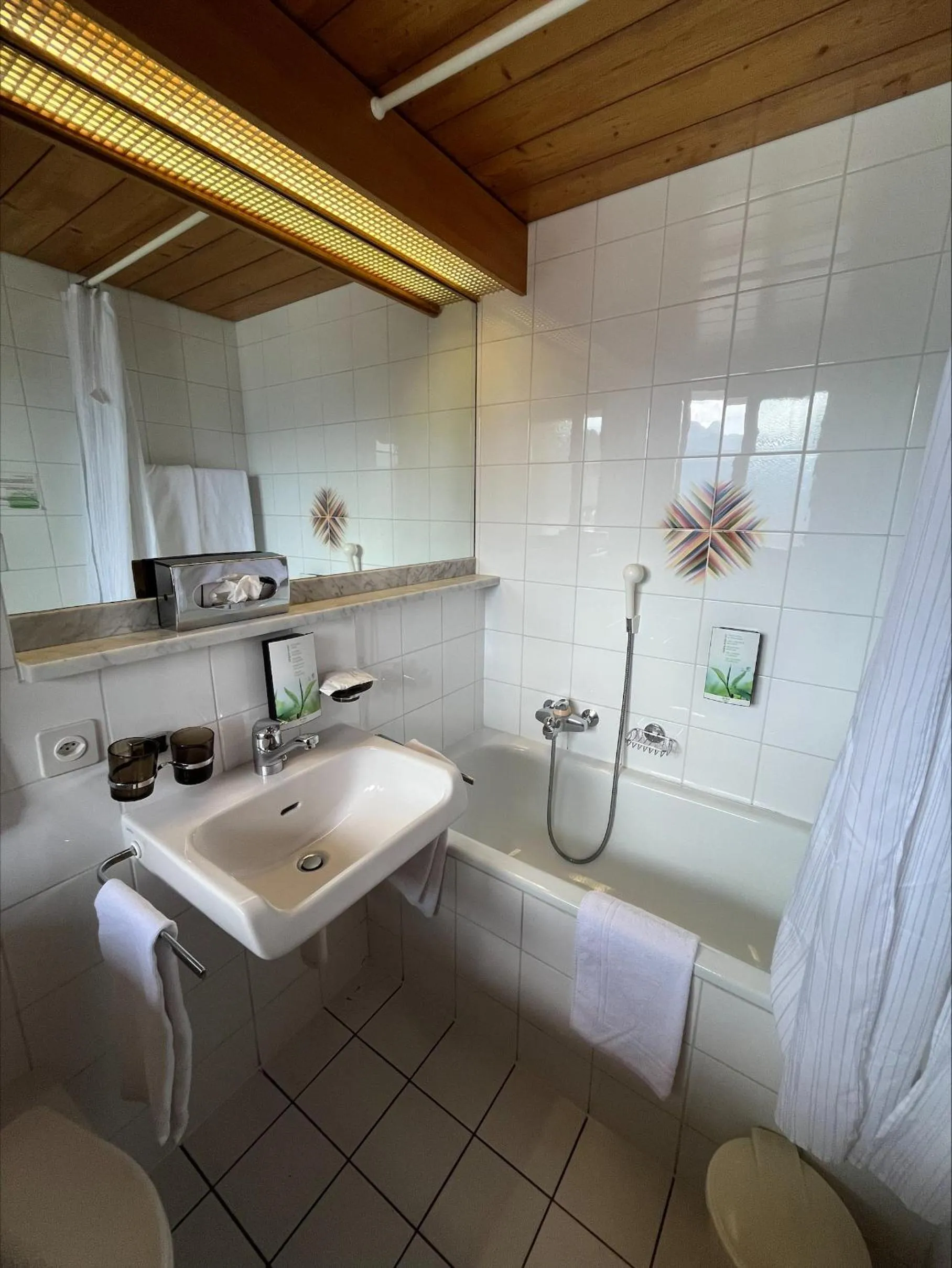 Bathroom in Hotel Ermitage Verbier