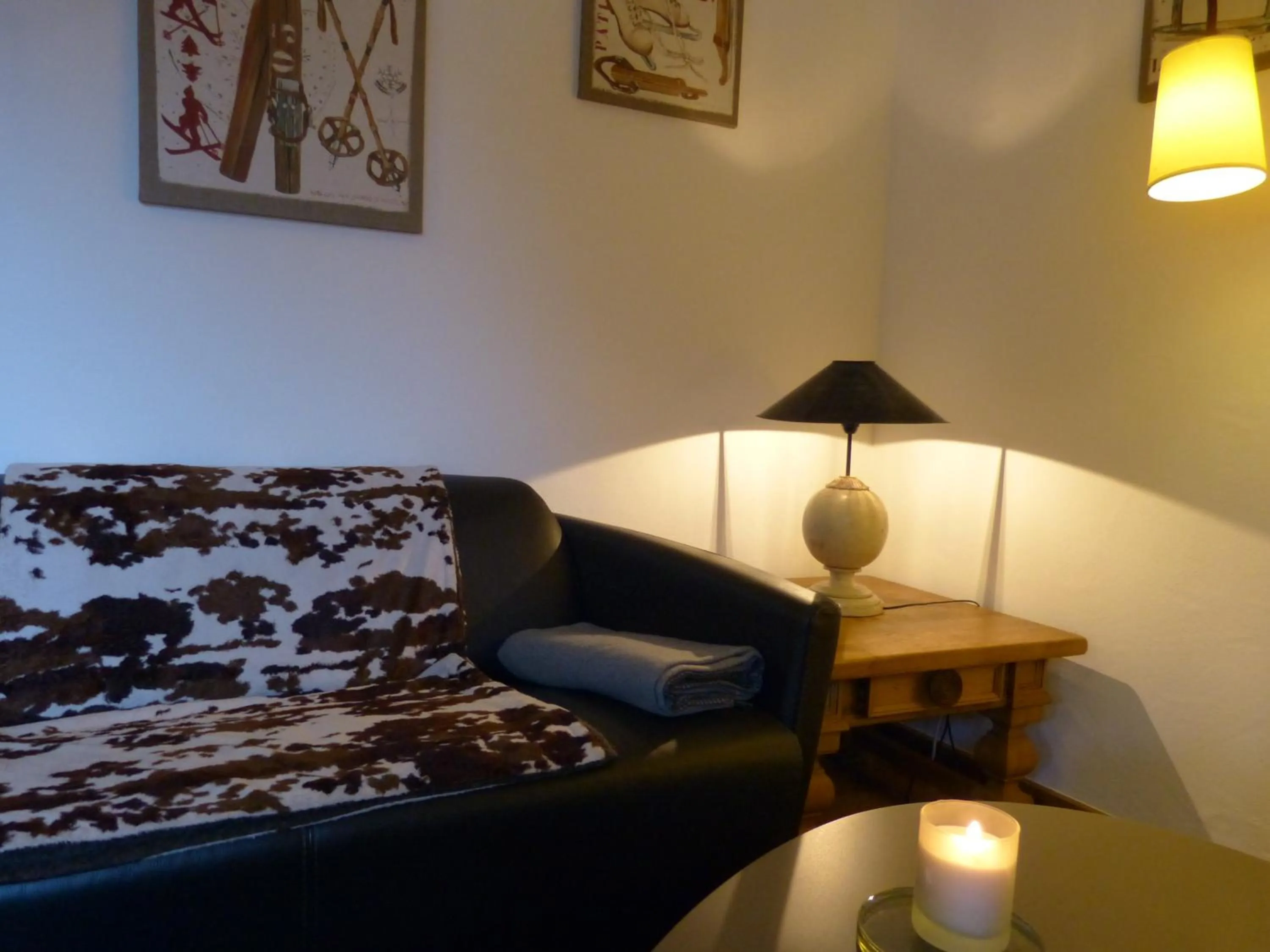 Seating area in Hotel Ermitage Verbier