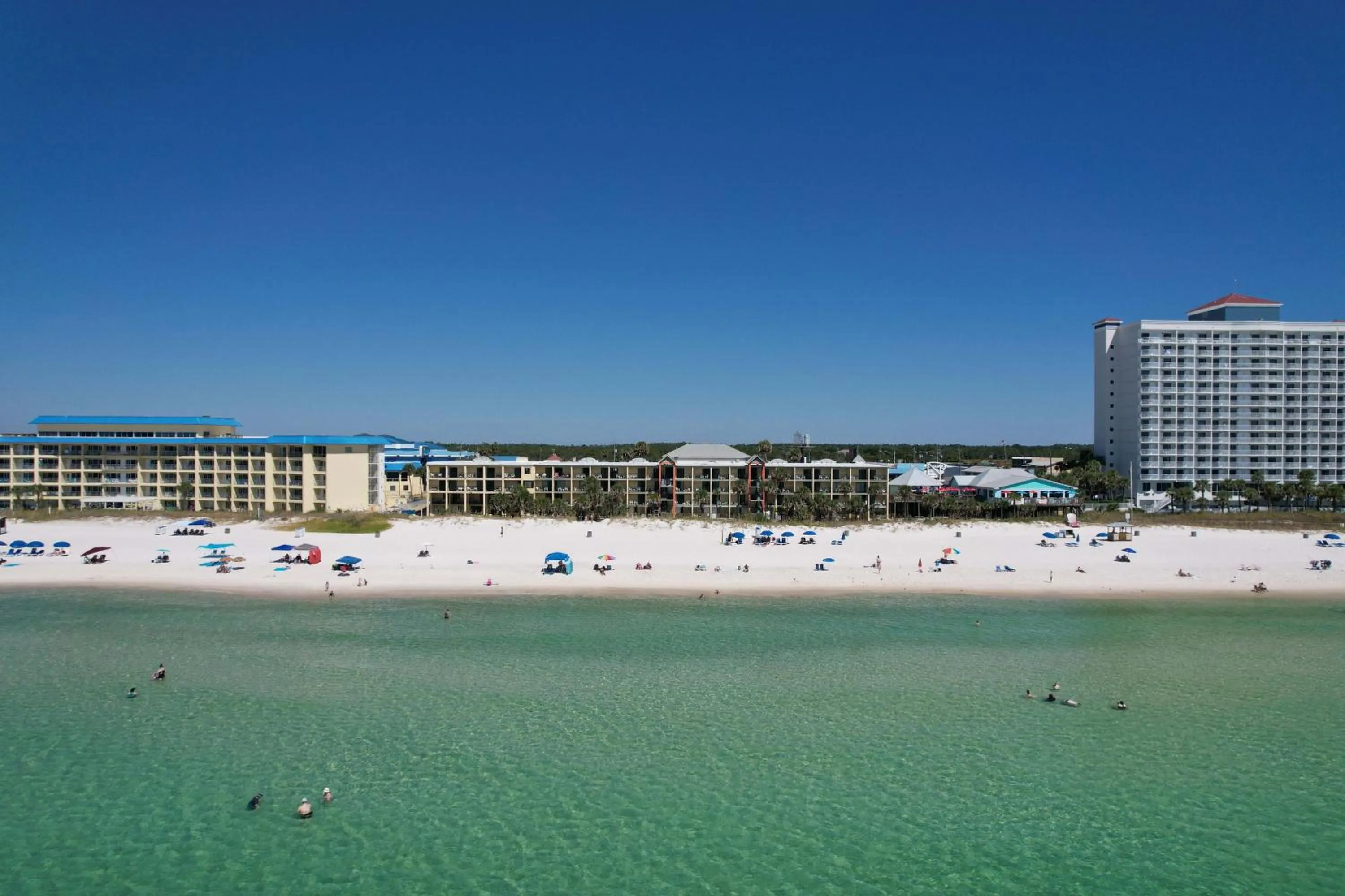 Bird's eye view in Ramada by Wyndham Panama City Beach / Beachfront
