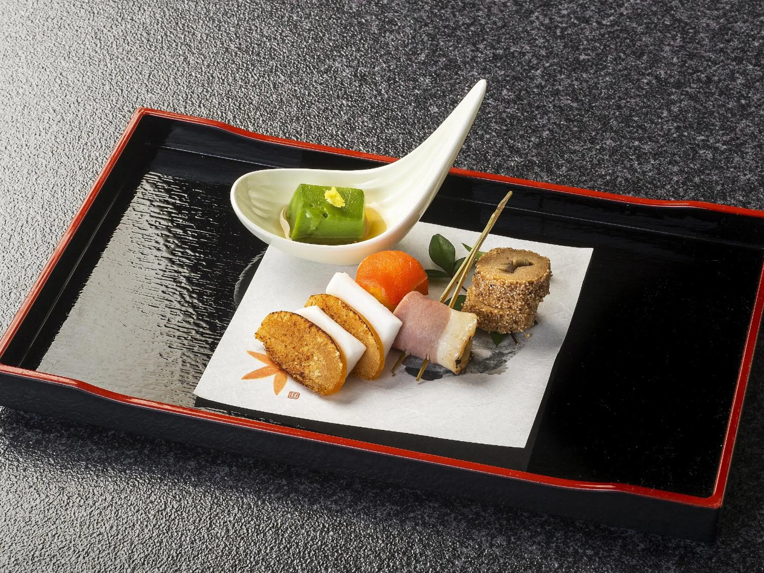 Food close-up in Shimoda Central Hotel