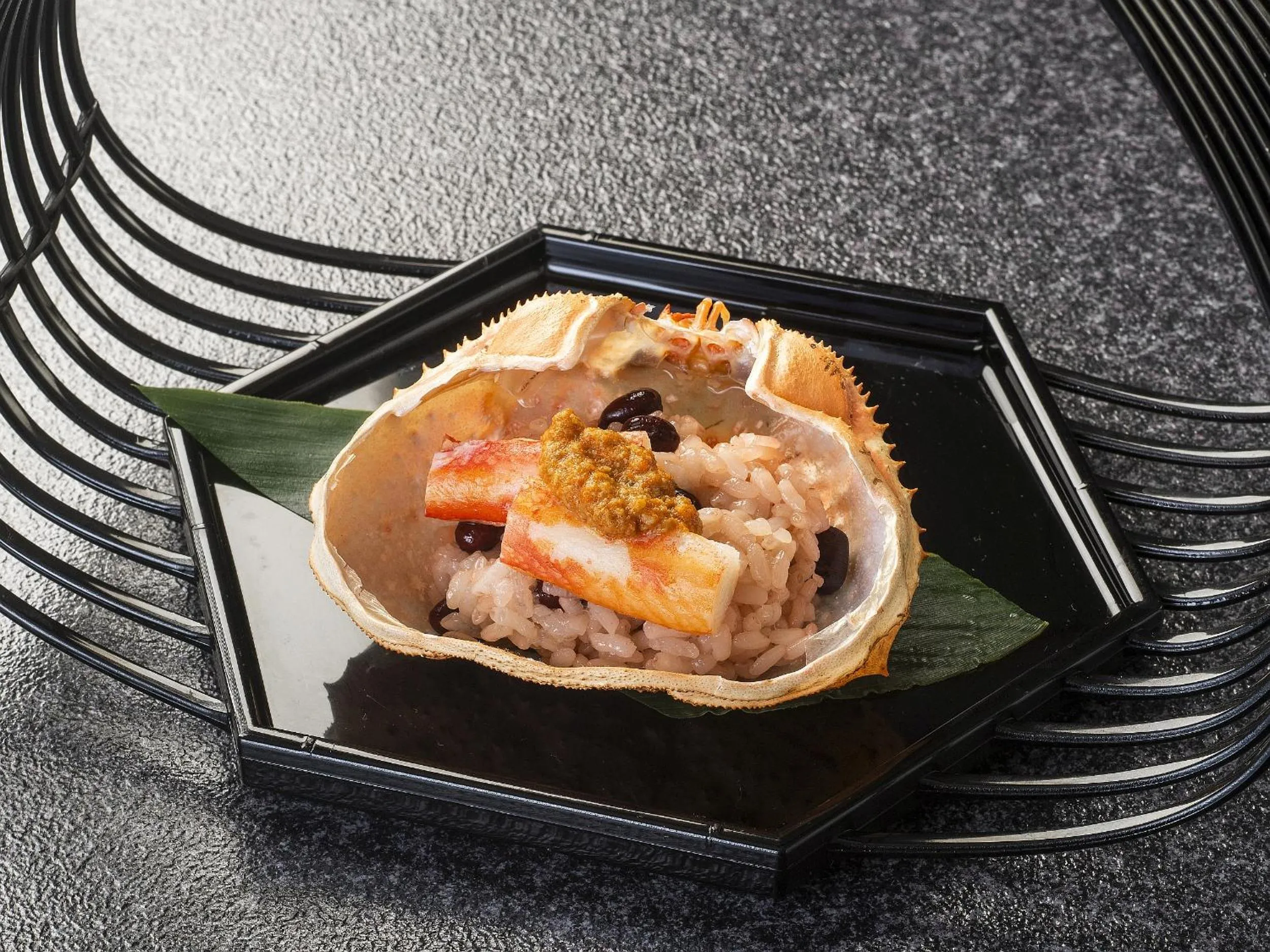 Food close-up in Shimoda Central Hotel