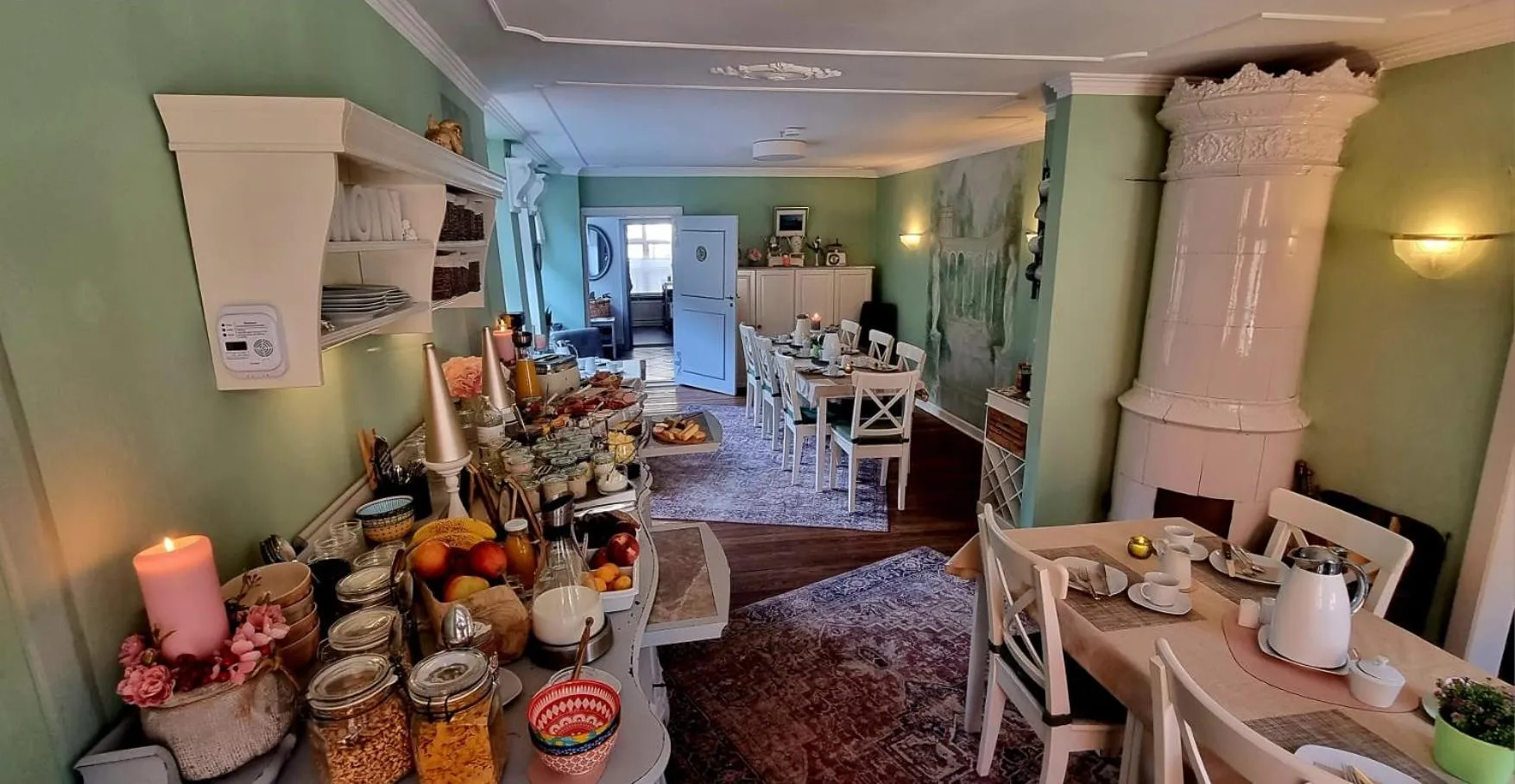 Breakfast in Hotel Bed & Breakfast am Dom