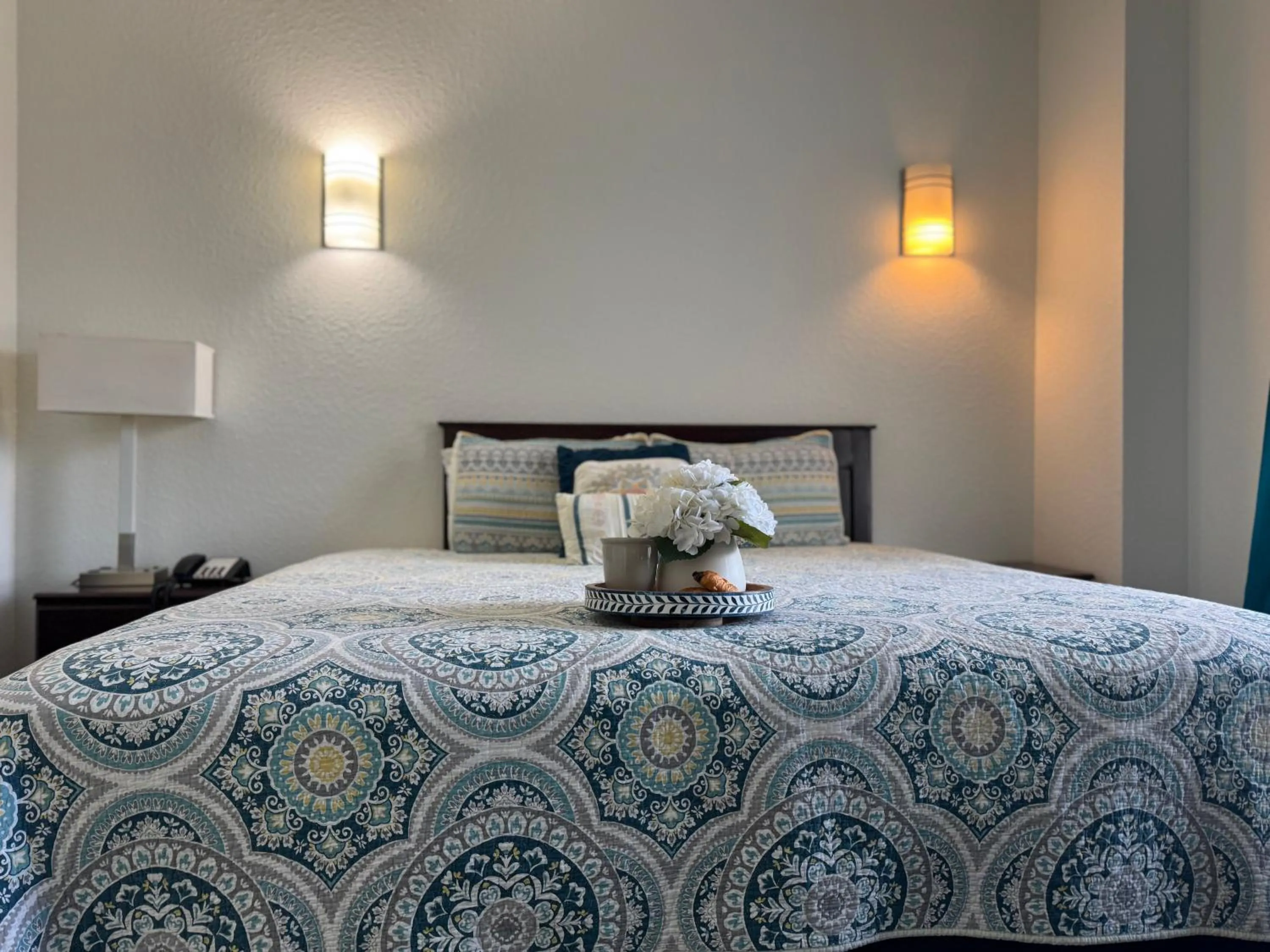 Bed in Athens Hotel & Suites