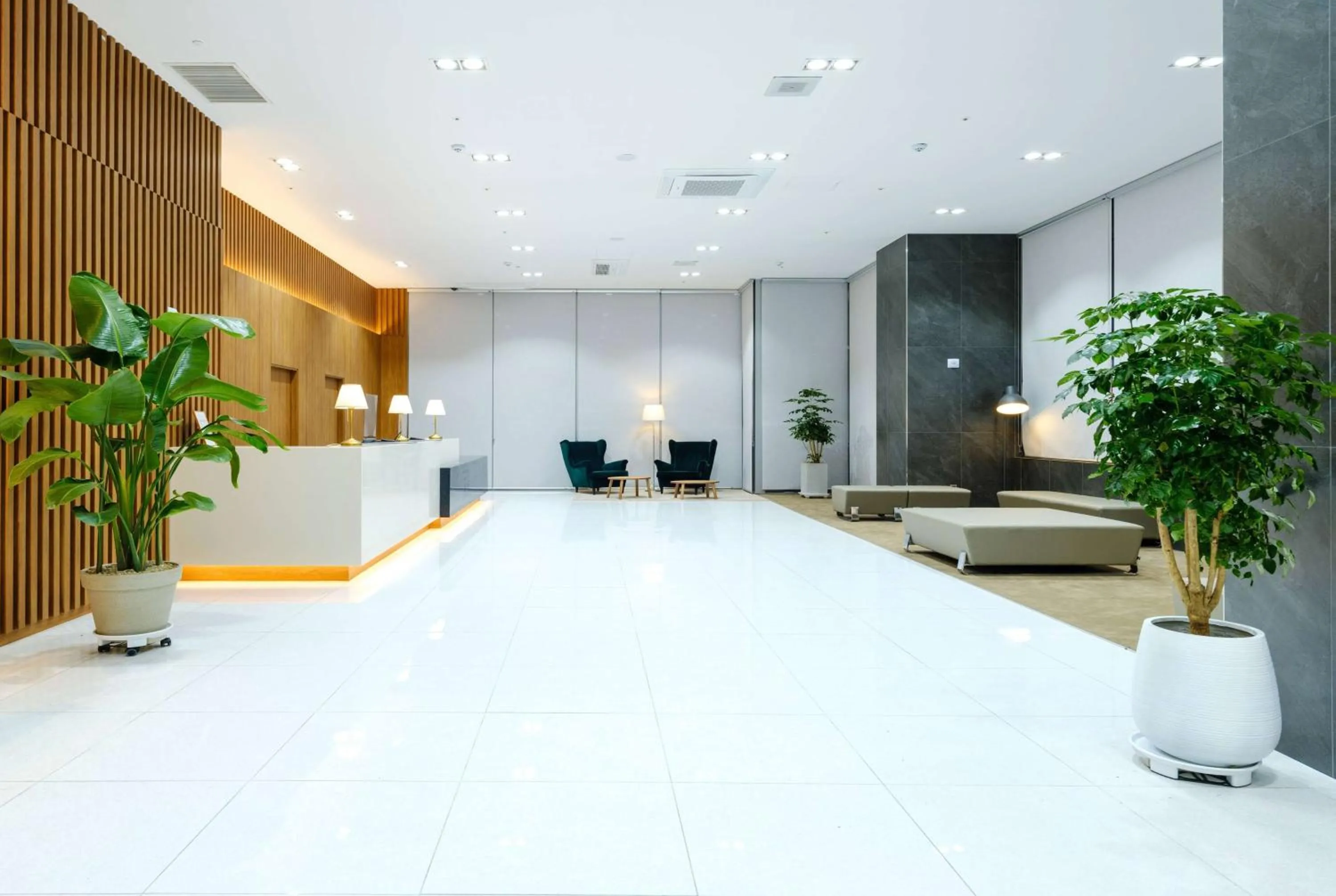 Lobby or reception in Ramada Encore by Wyndham CheonAn
