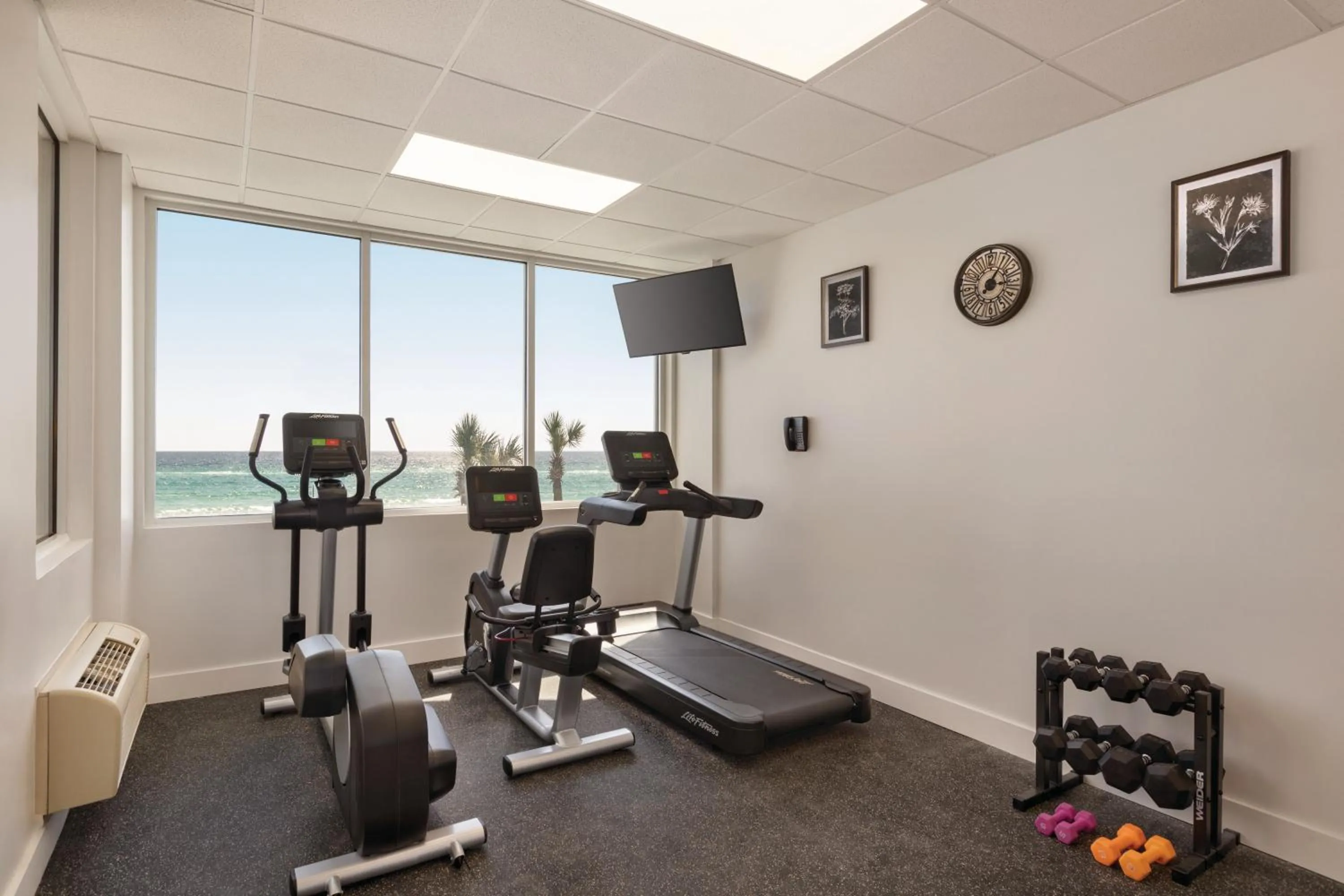 Fitness centre/facilities in Radisson Beachfront Hotel - Panama City Beach
