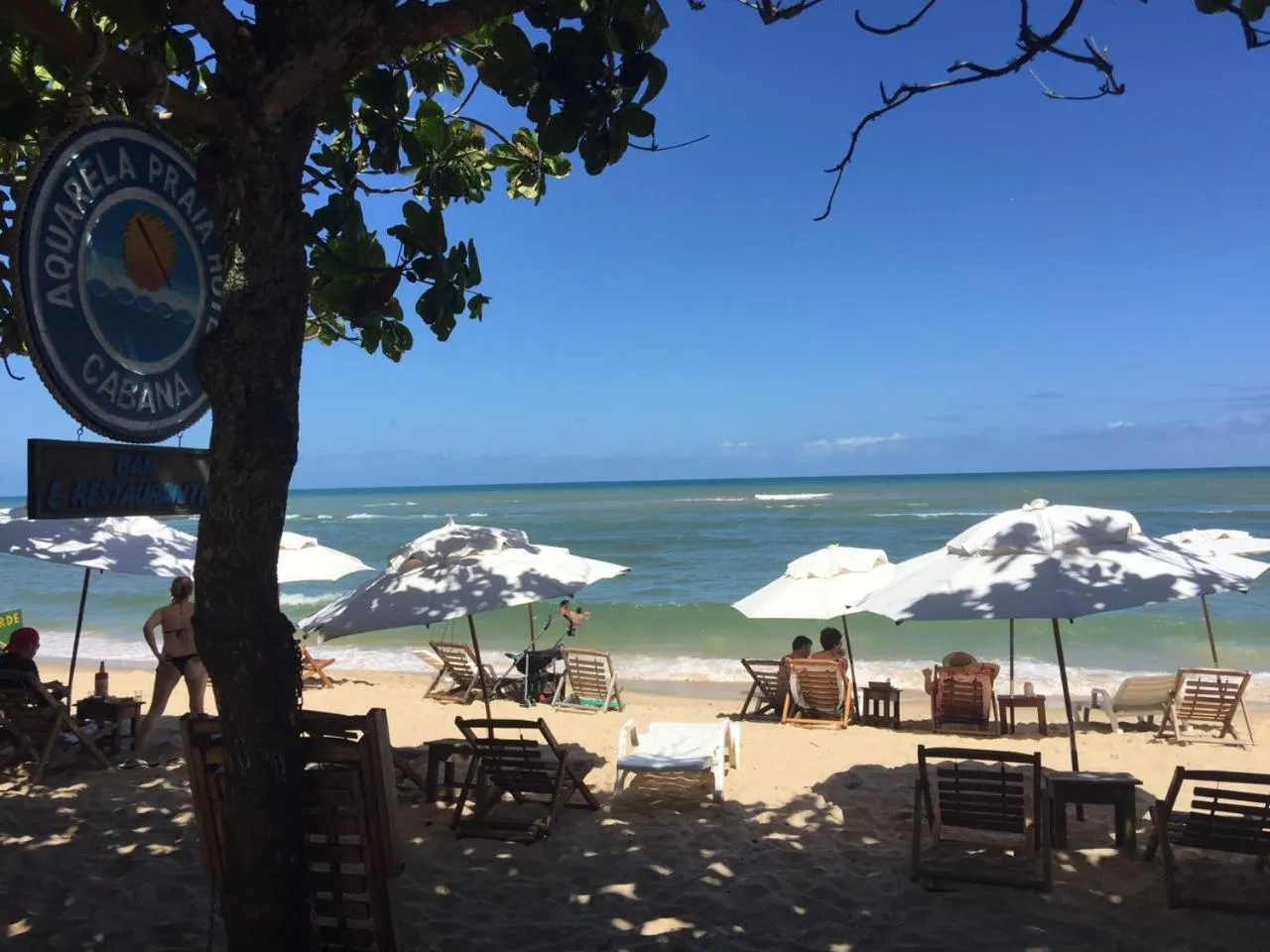 Beach in Aquarela Praia Hotel