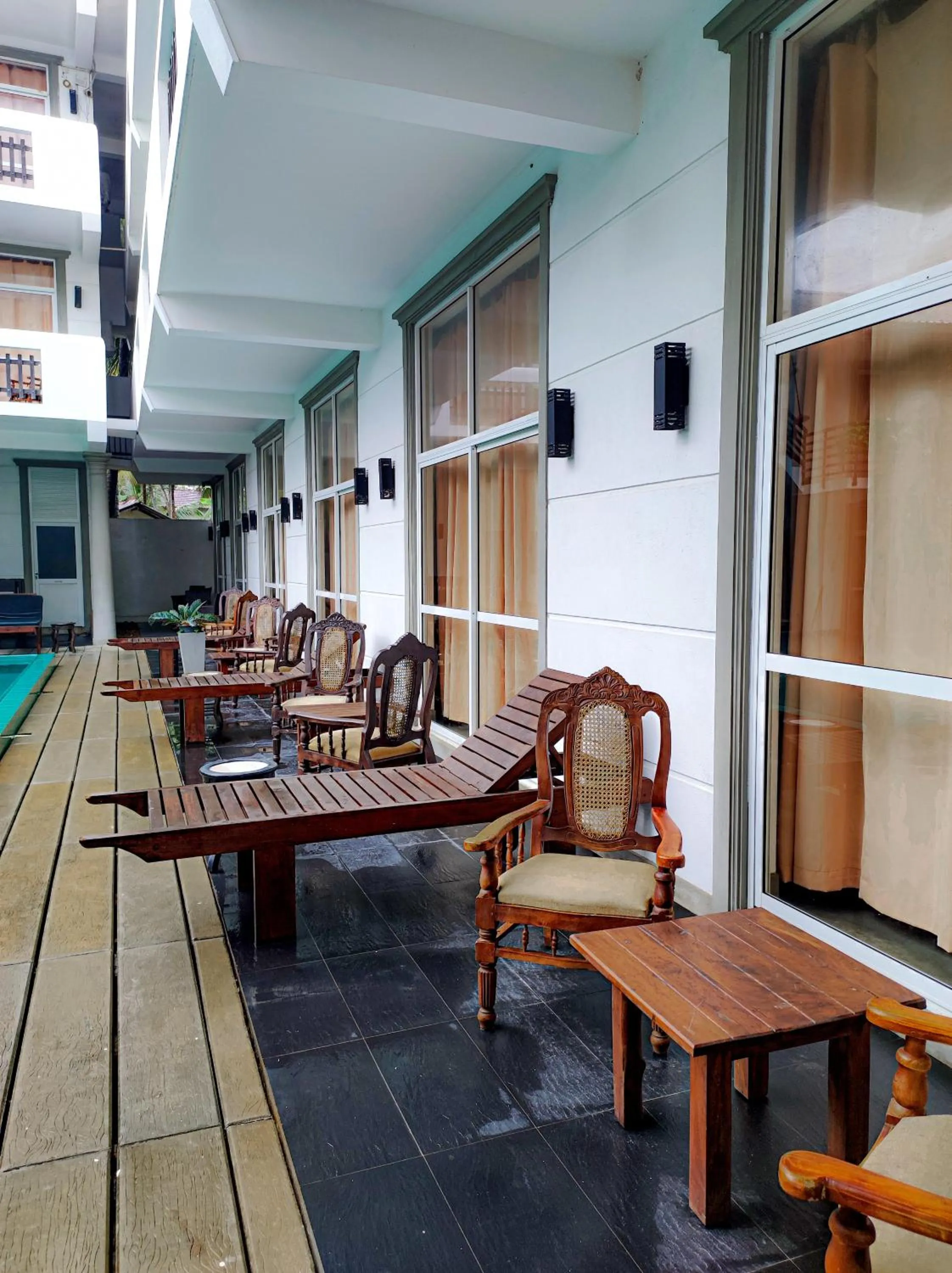 Balcony/Terrace in Nil Diya Beach Resort