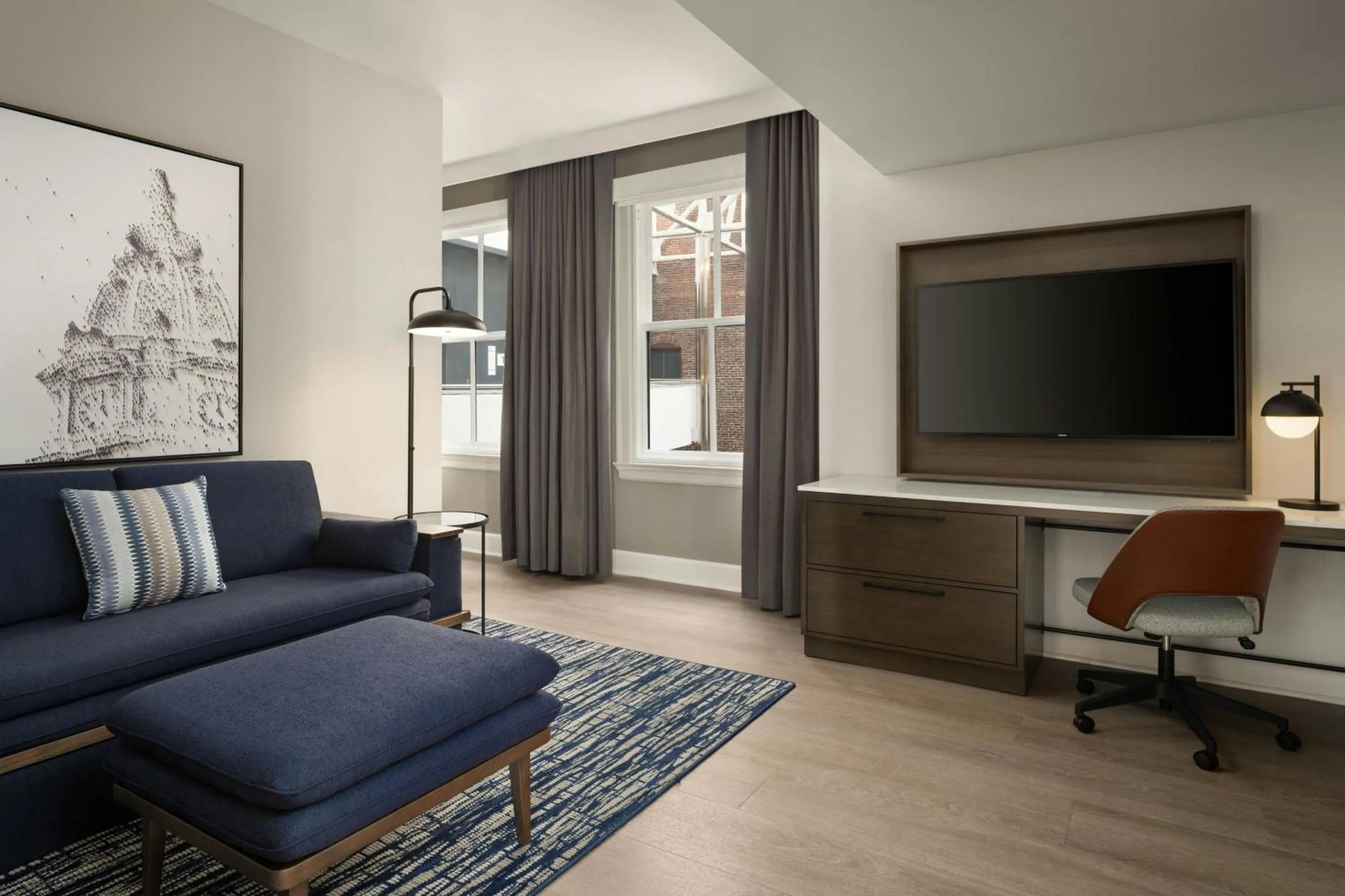 Living room in Le Meridien Philadelphia