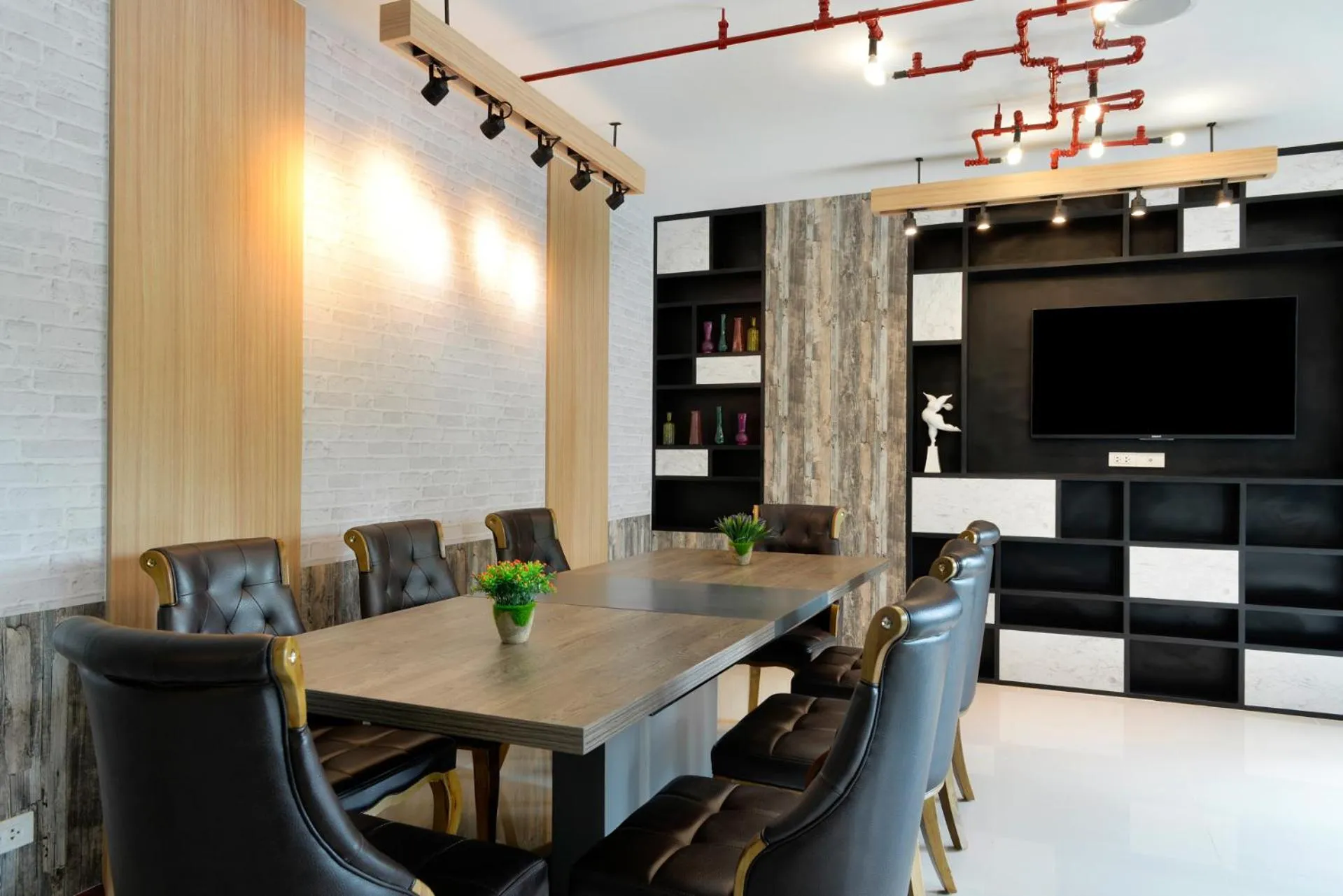 Communal lounge/ TV room in SiRi Ratchada Bangkok