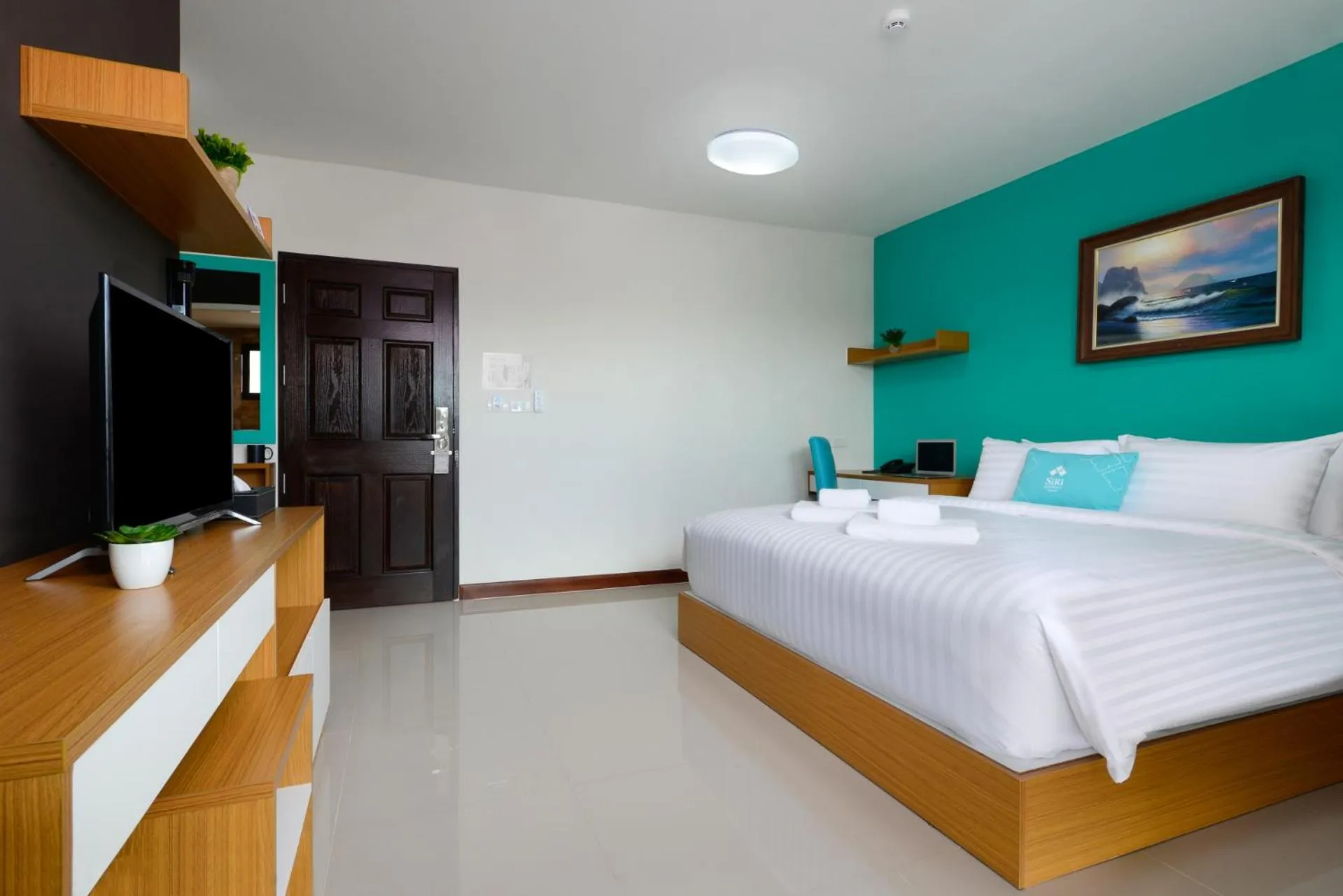 Bed in SiRi Ratchada Bangkok