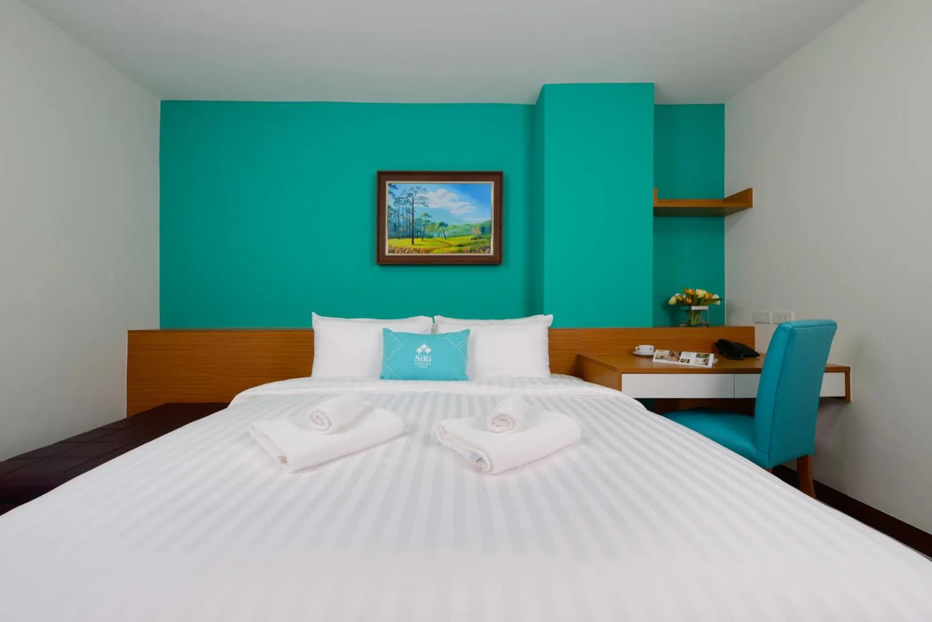 Bed in SiRi Ratchada Bangkok