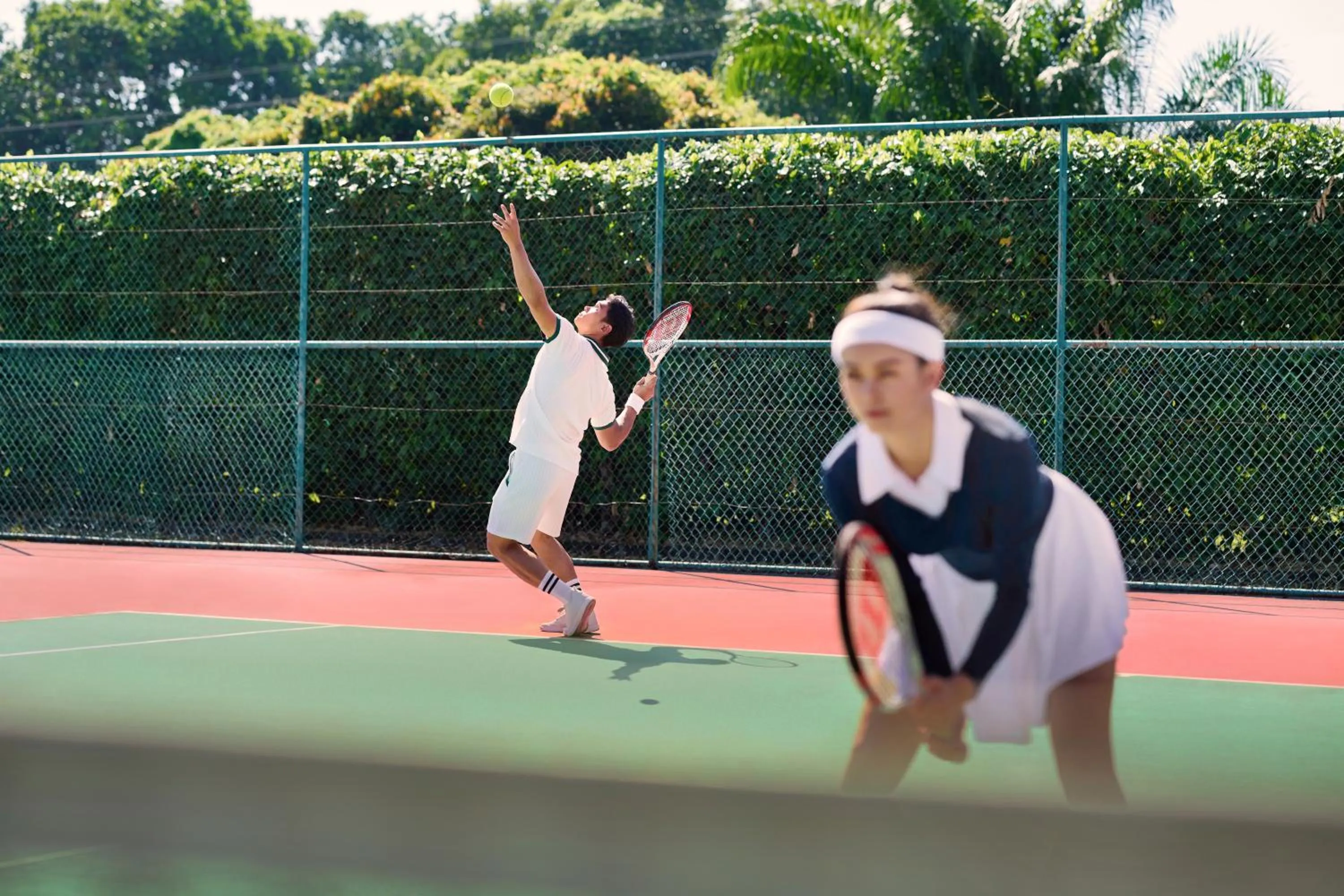 Tennis court in Hilton Shah Alam Glenmarie