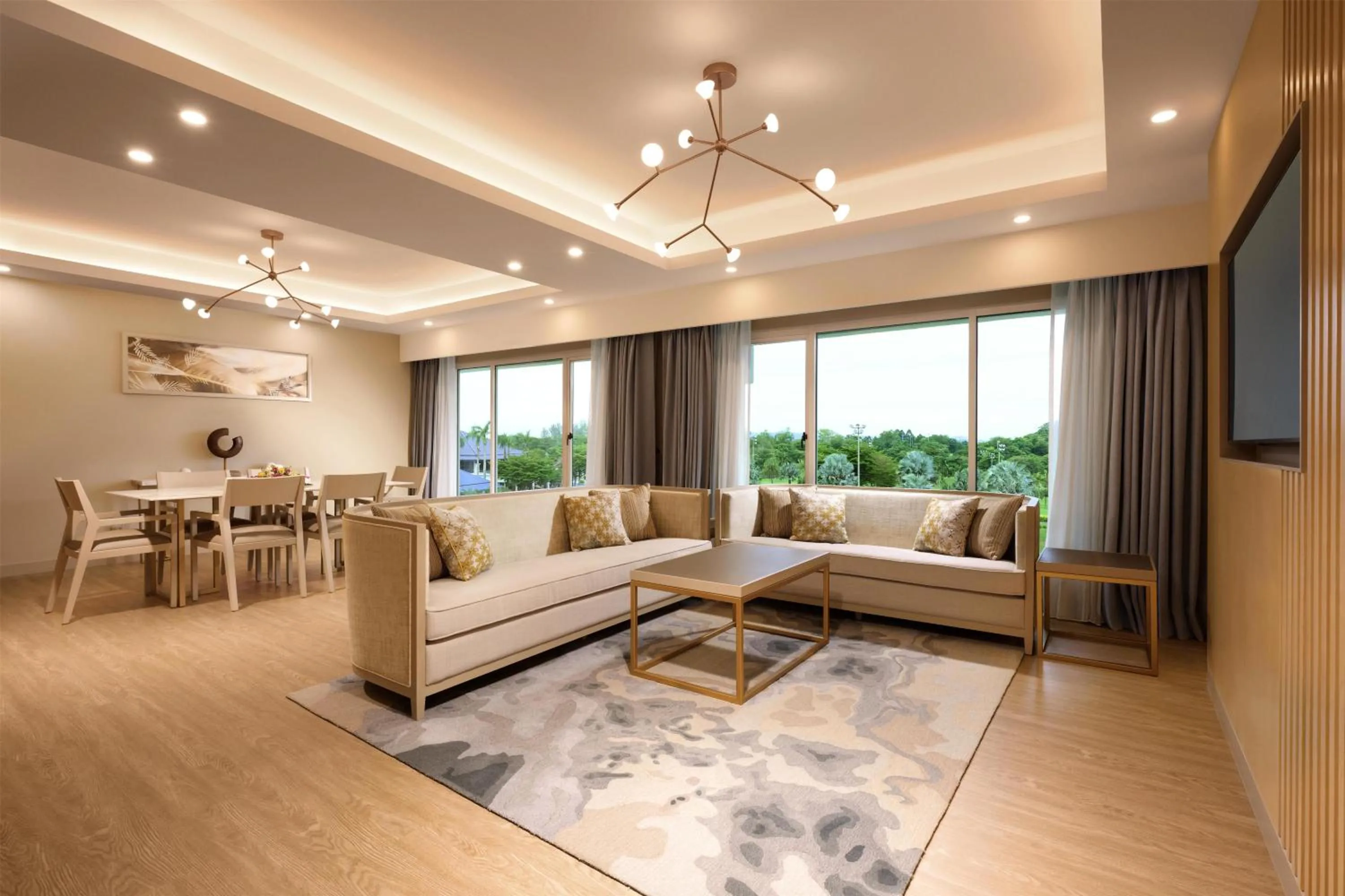 Living room in Hilton Shah Alam Glenmarie