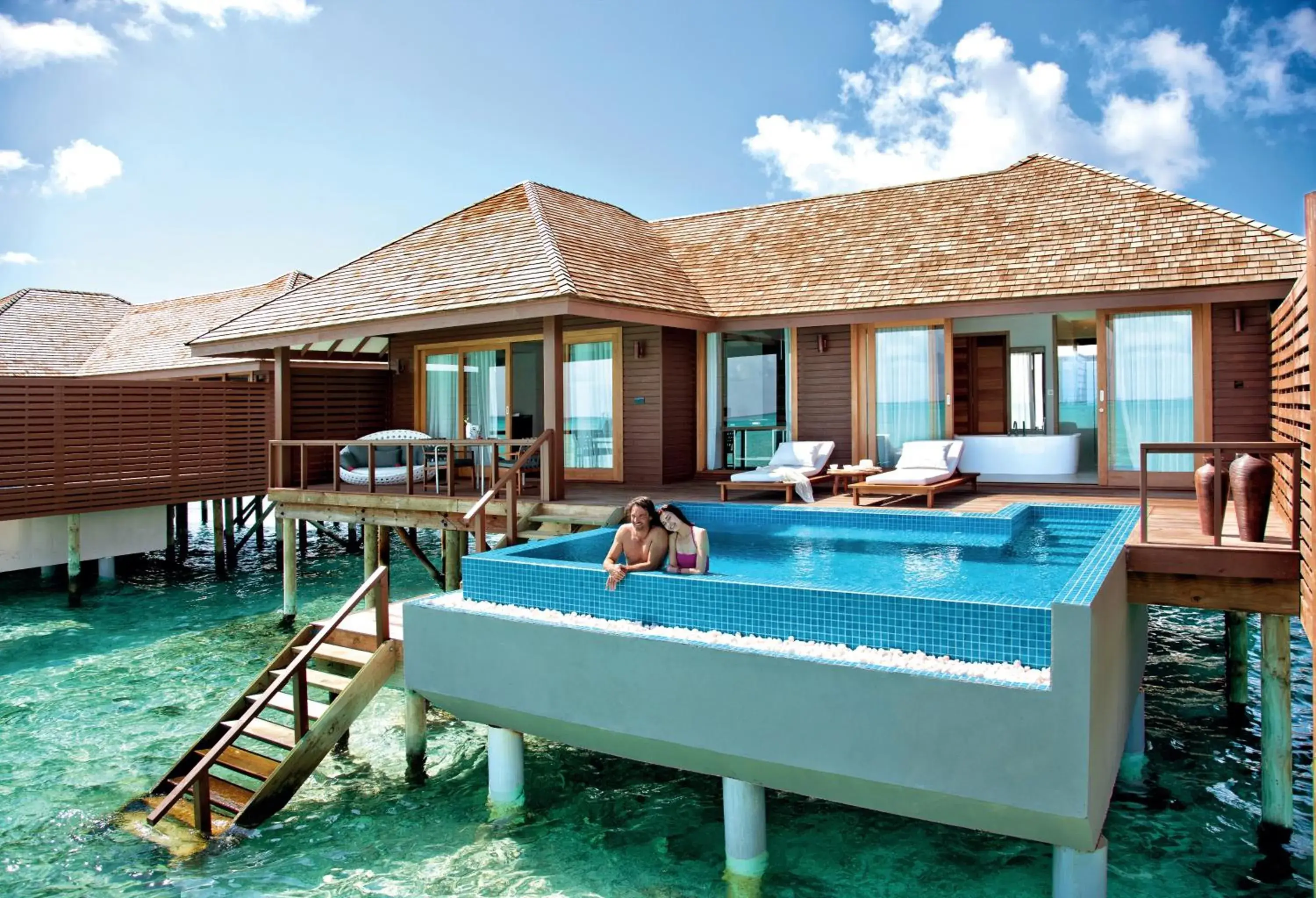 Deluxe Water Villa with Private Pool in Hideaway Beach Resort & Spa - FREE SHARED CHARTER FLIGHT for two on stays of 7 or more nights from September 2025 until 23rd December 2026 Deluxe Water Villa with Private Pool in Hideaway Beach Resort & Spa - FREE SHARED CHARTER FLIGHT for two on stays of 7 or more nights from September 2025 until 23rd December 2026
