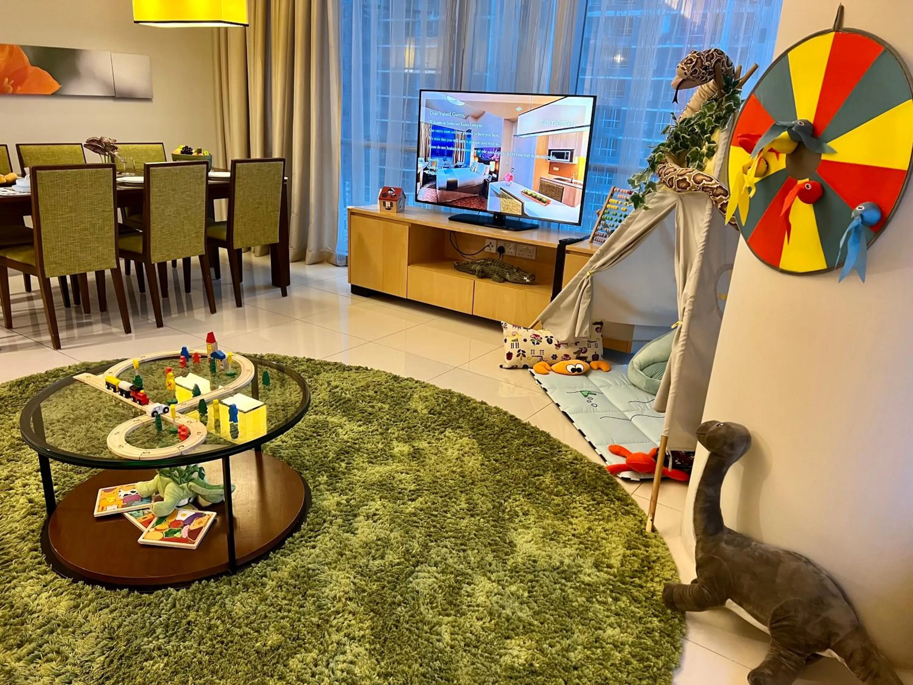 Living room in Somerset Kuala Lumpur