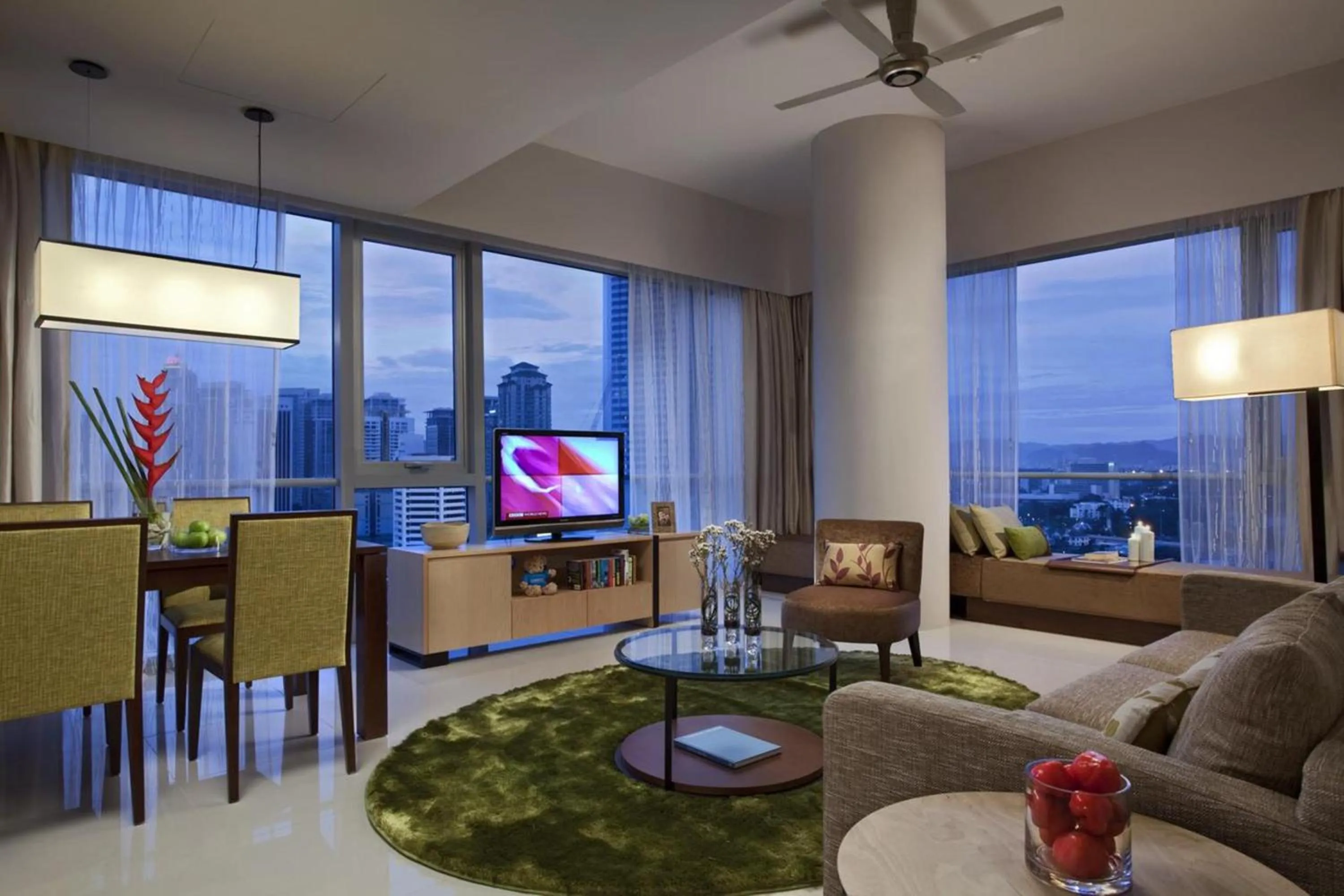 Living room in Somerset Kuala Lumpur