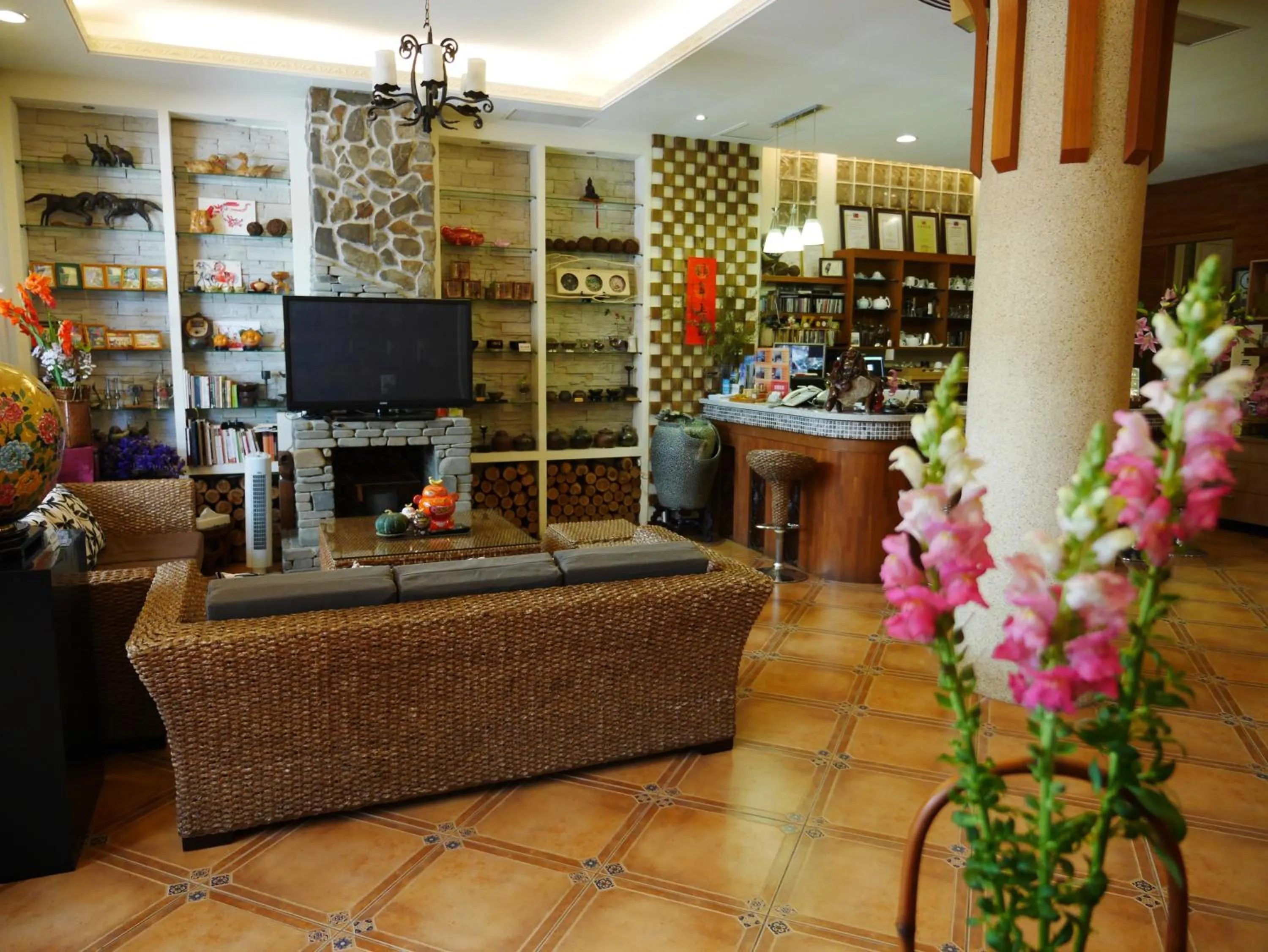 Living room in Cherng Yuan