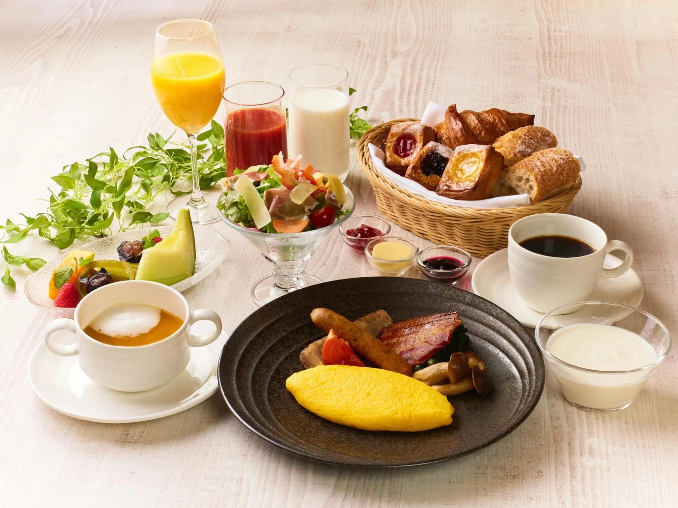 Breakfast in Hotel Granvia Kyoto