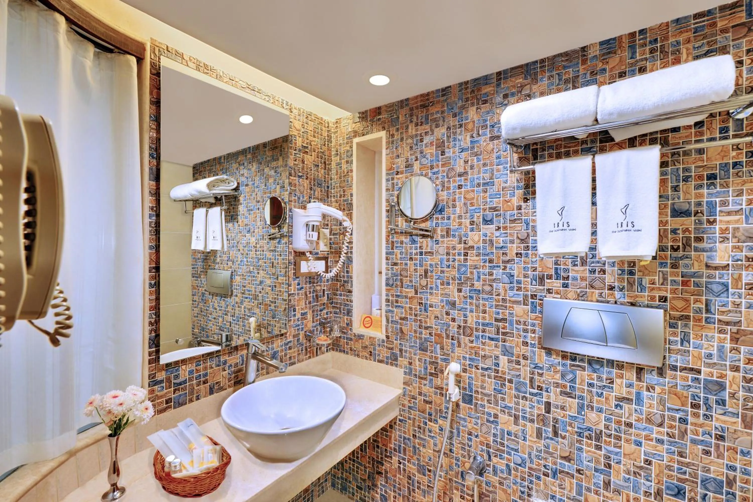 Bathroom in Iris The Business Hotel