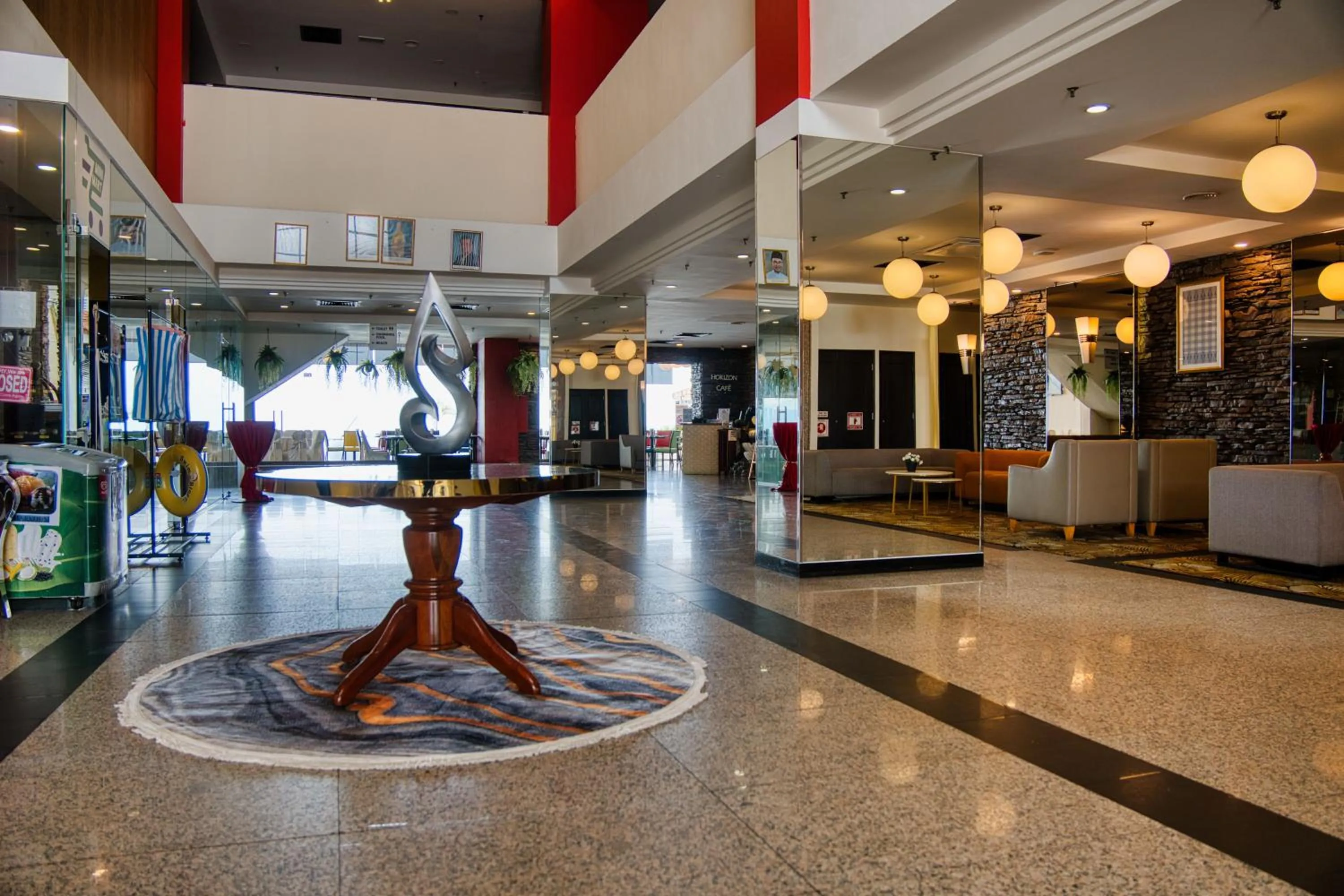 Lobby or reception in Hotel Sentral Seaview @ ​Beachfront