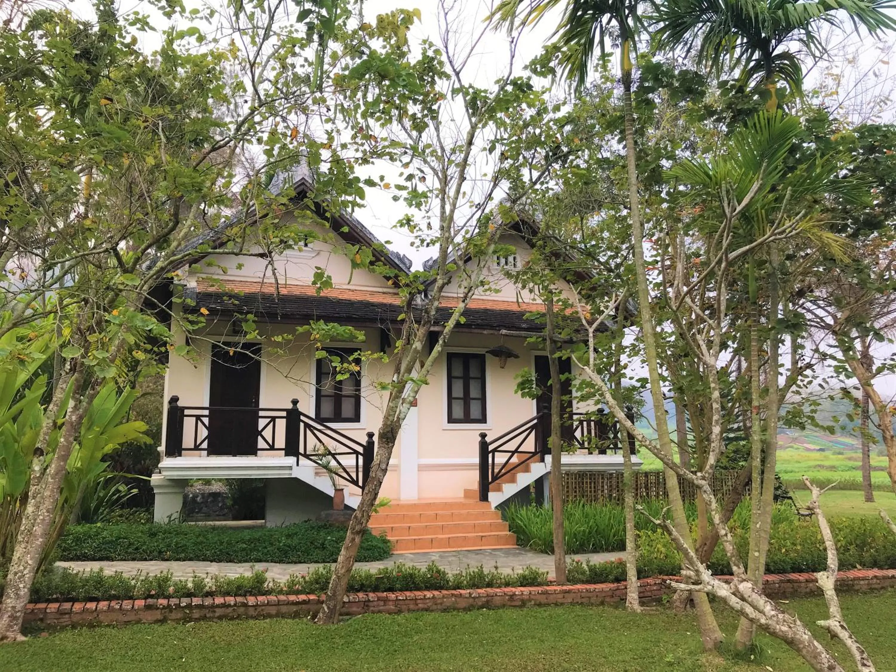 Garden view in Santi Resort & Spa