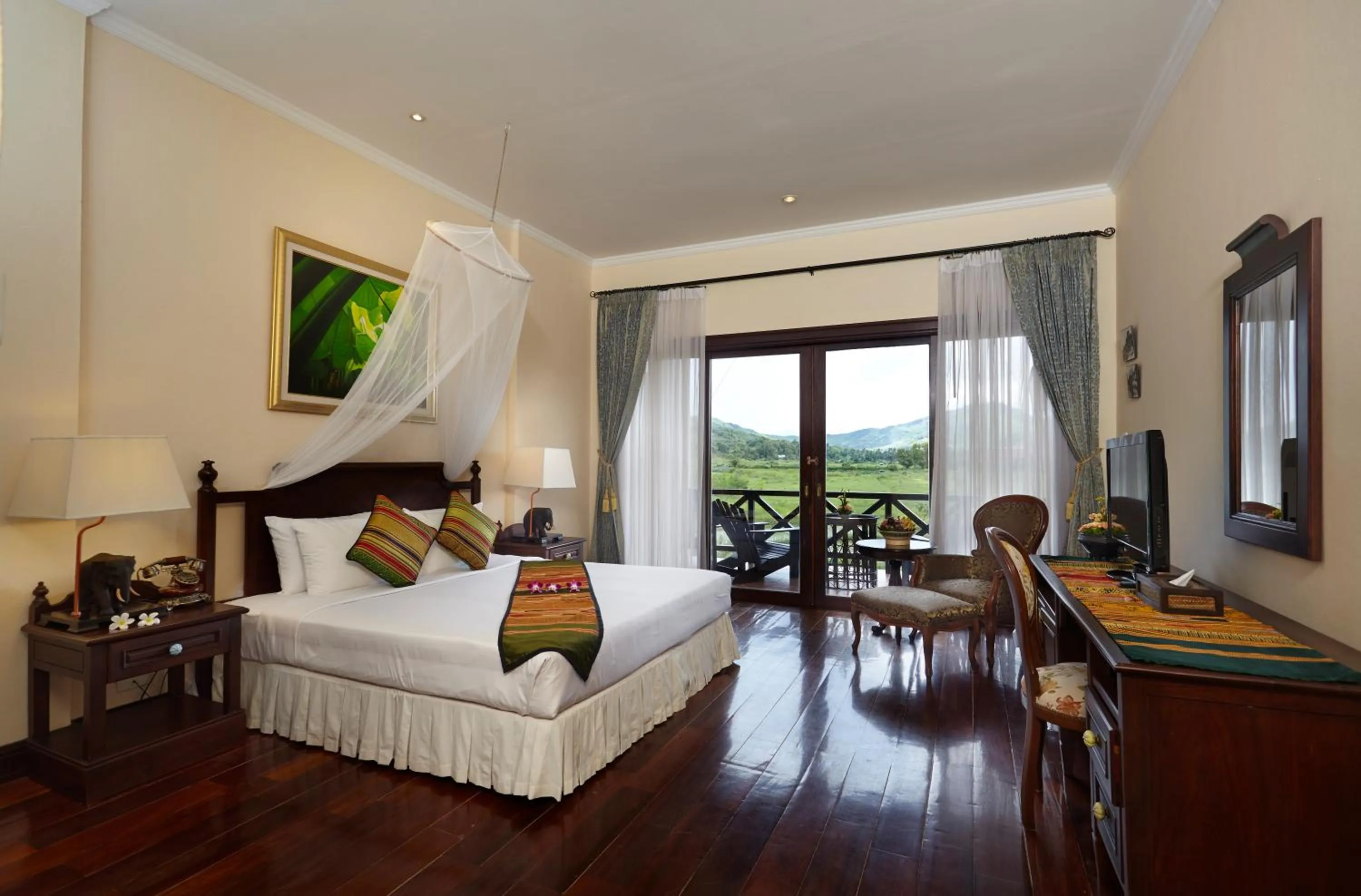 Photo of the whole room, Bed in Santi Resort & Spa