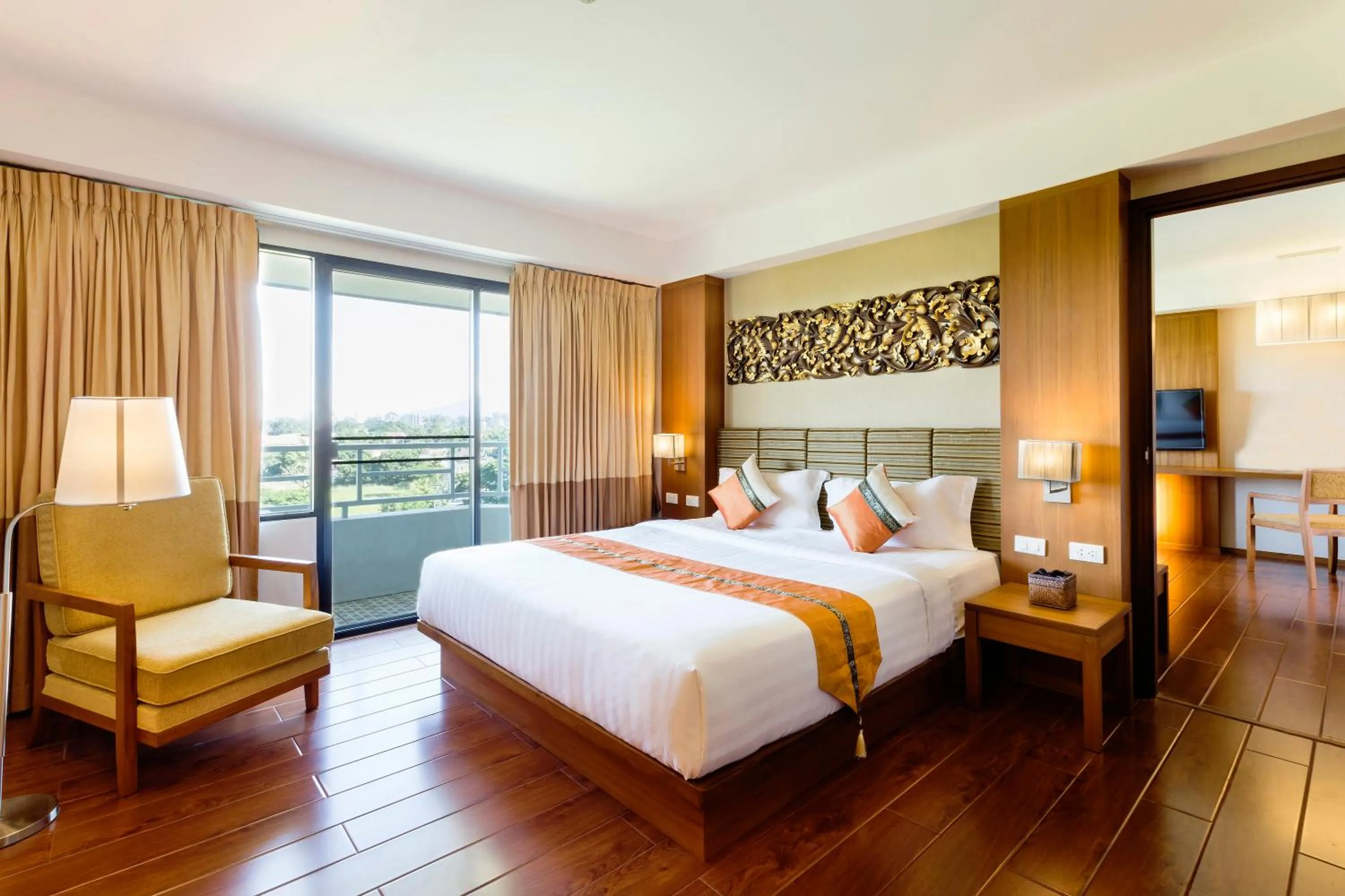 Photo of the whole room, Bed in Asia Hotels Group (Poonpetch Chiangmai)