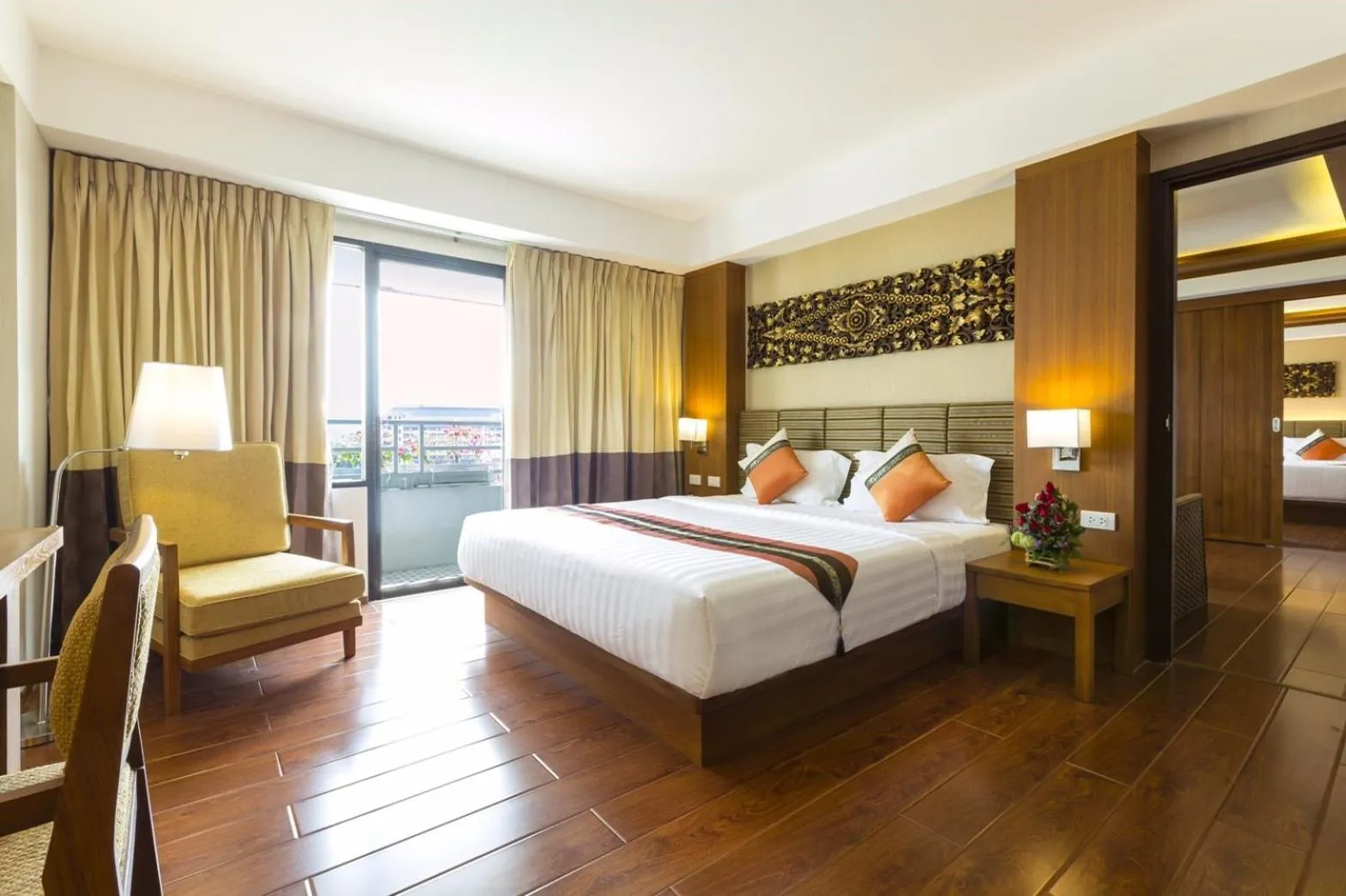 Photo of the whole room, Bed in Asia Hotels Group (Poonpetch Chiangmai)