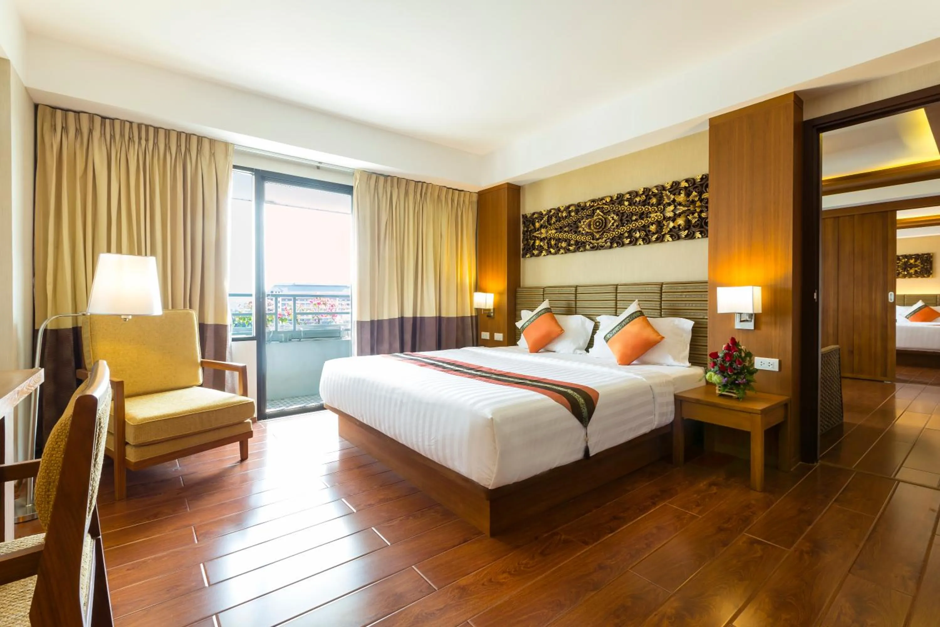 Photo of the whole room, Bed in Asia Hotels Group (Poonpetch Chiangmai)