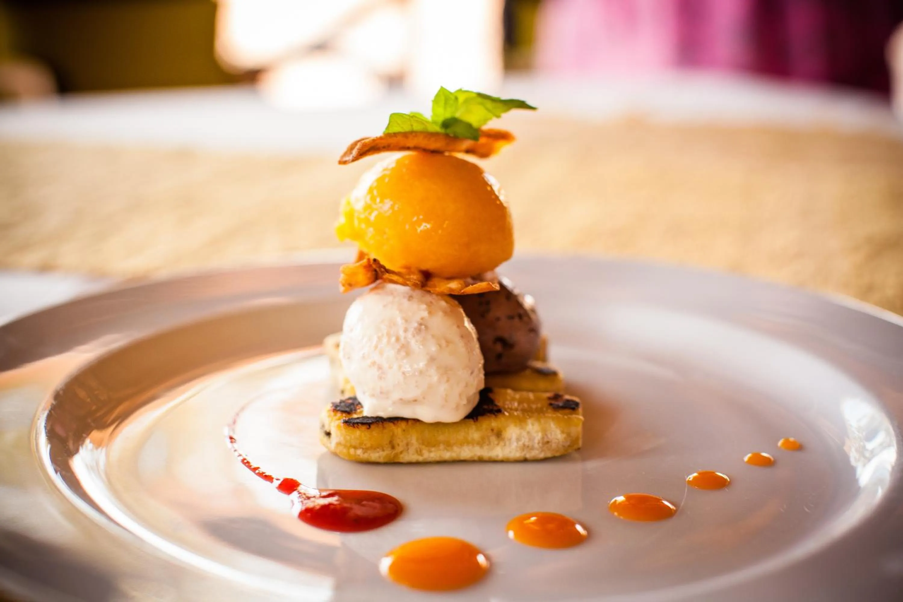 Food close-up in Zen Resort Bali