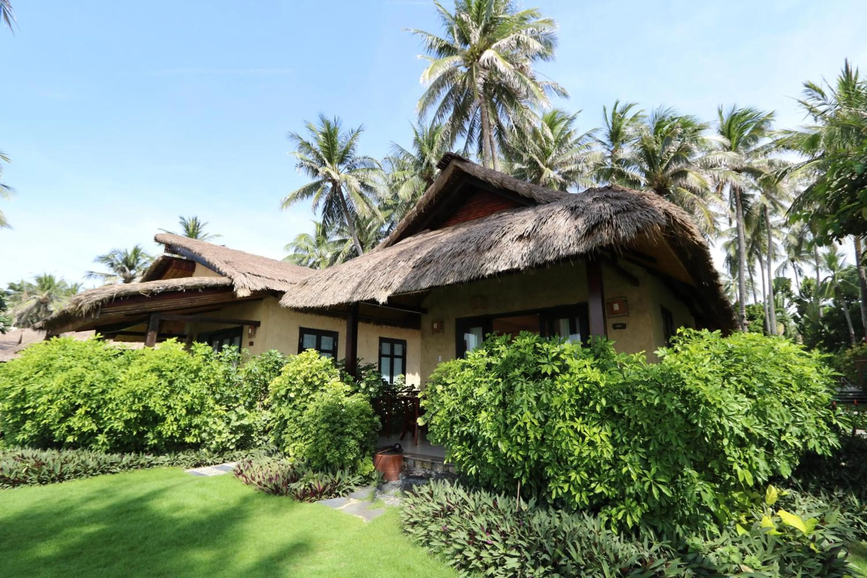 Garden view in Bamboo Village Beach Resort & Spa