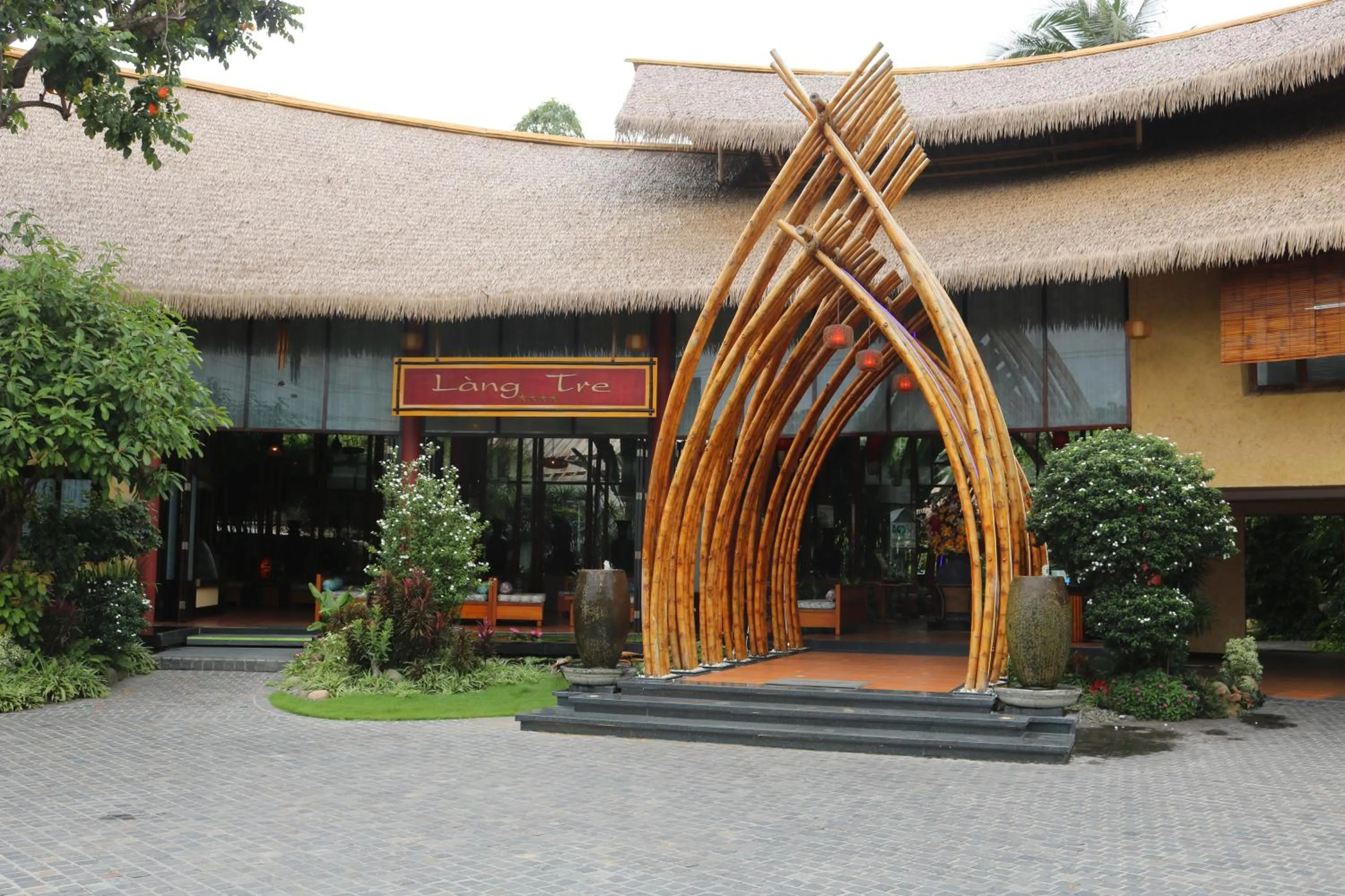 Lobby or reception in Bamboo Village Beach Resort & Spa