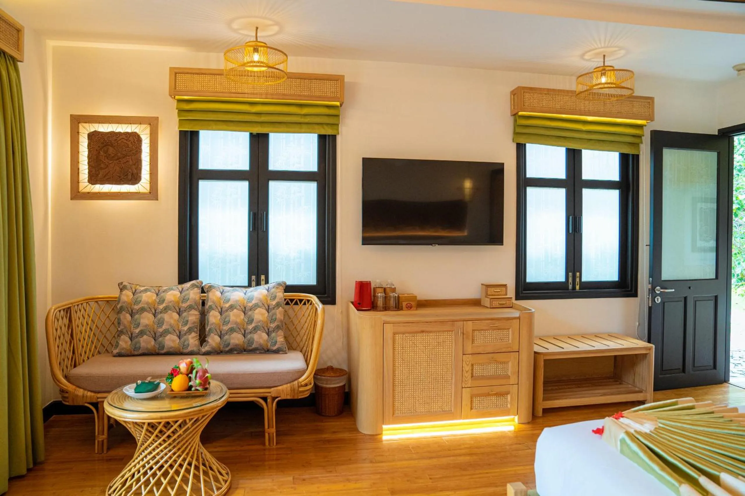 Photo of the whole room, Bed in Bamboo Village Beach Resort & Spa