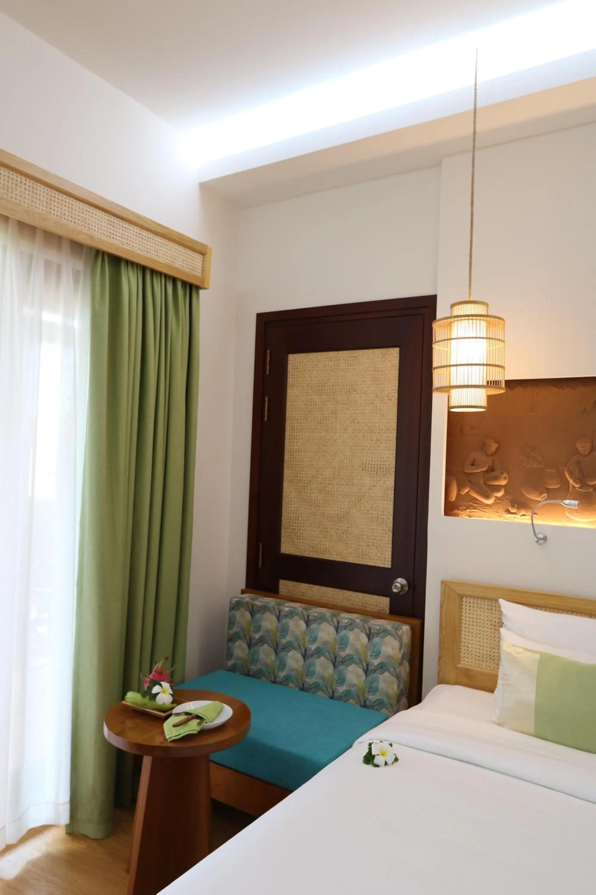 Bedroom, Bed in Bamboo Village Beach Resort & Spa