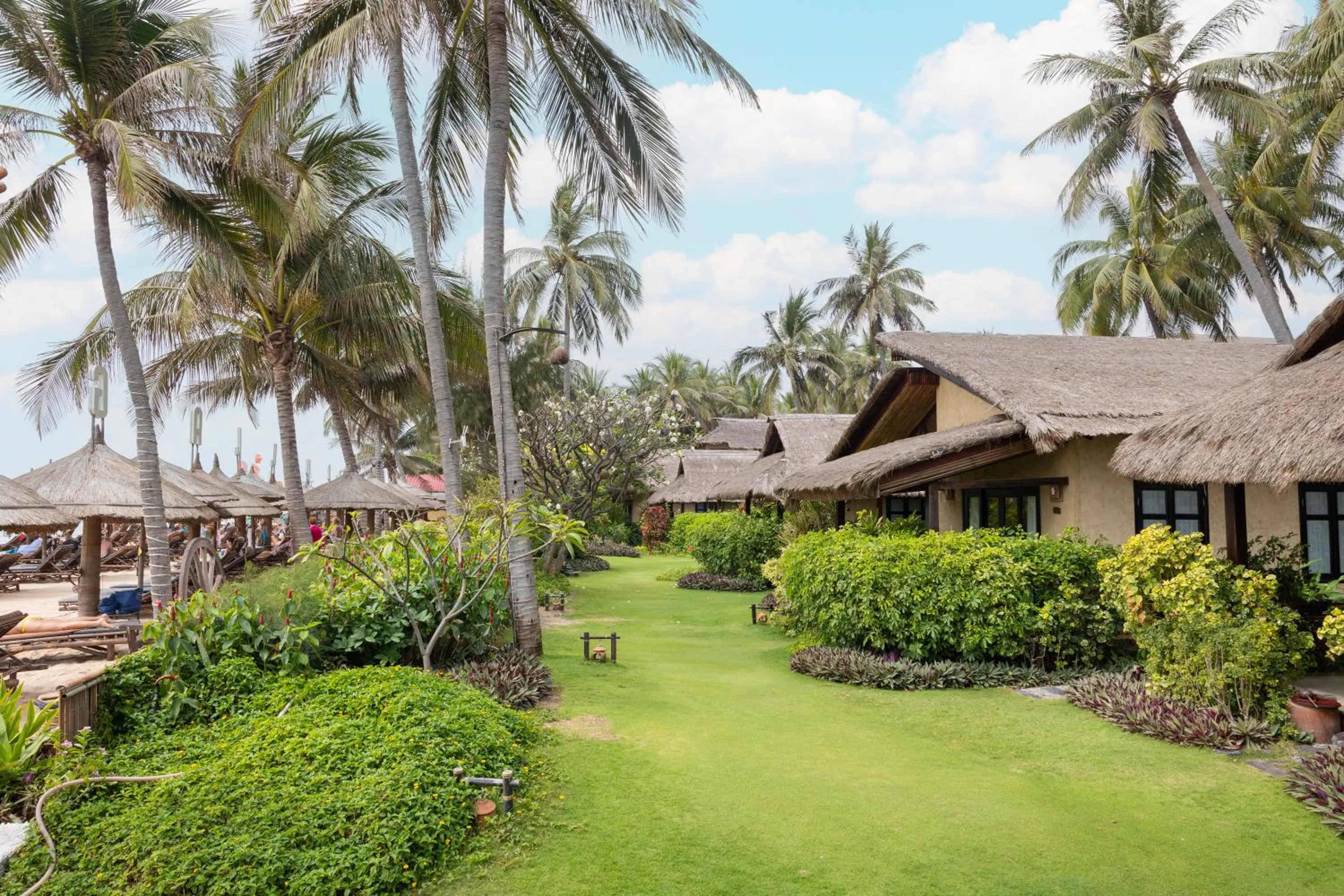 Garden in Bamboo Village Beach Resort & Spa
