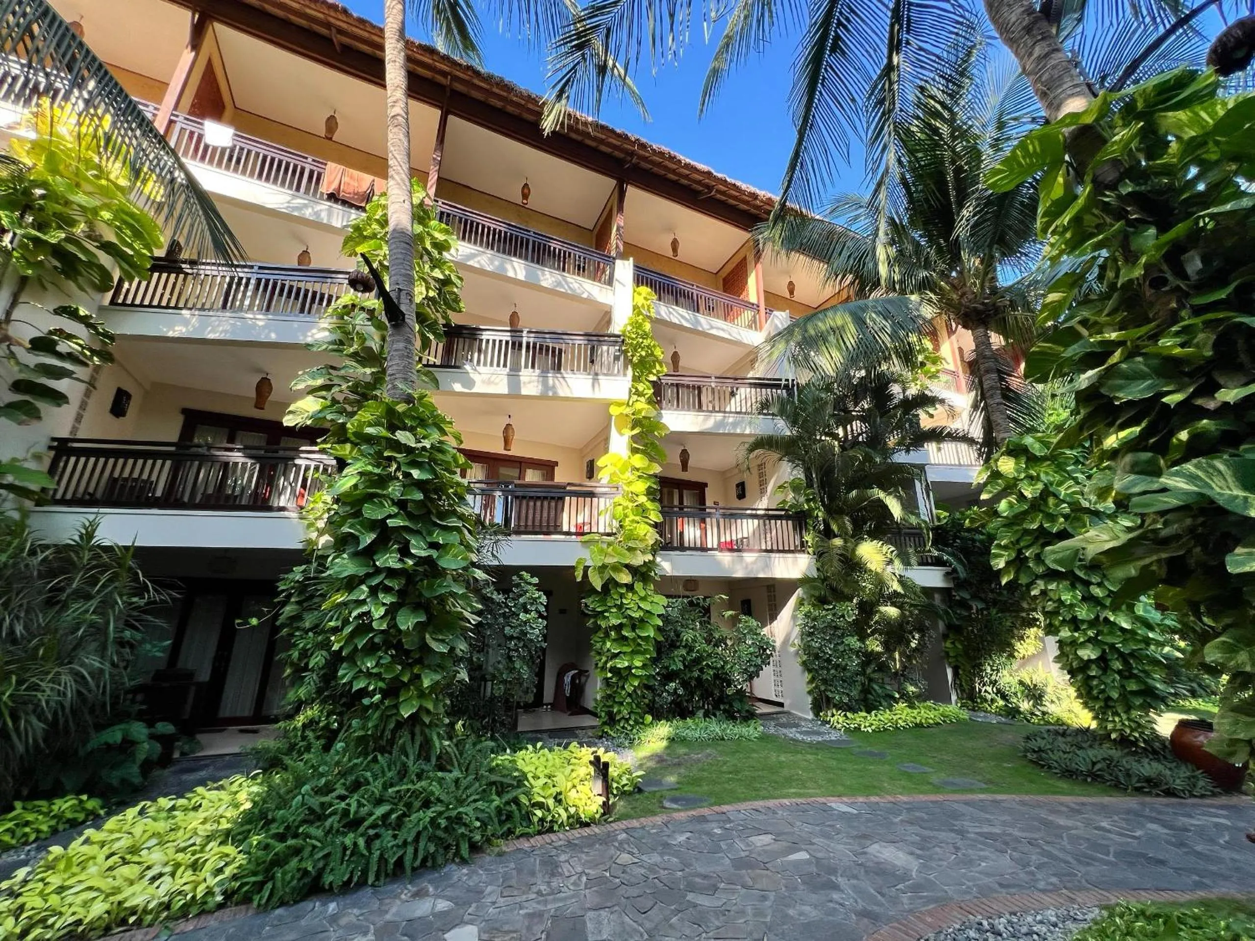 Garden view in Bamboo Village Beach Resort & Spa