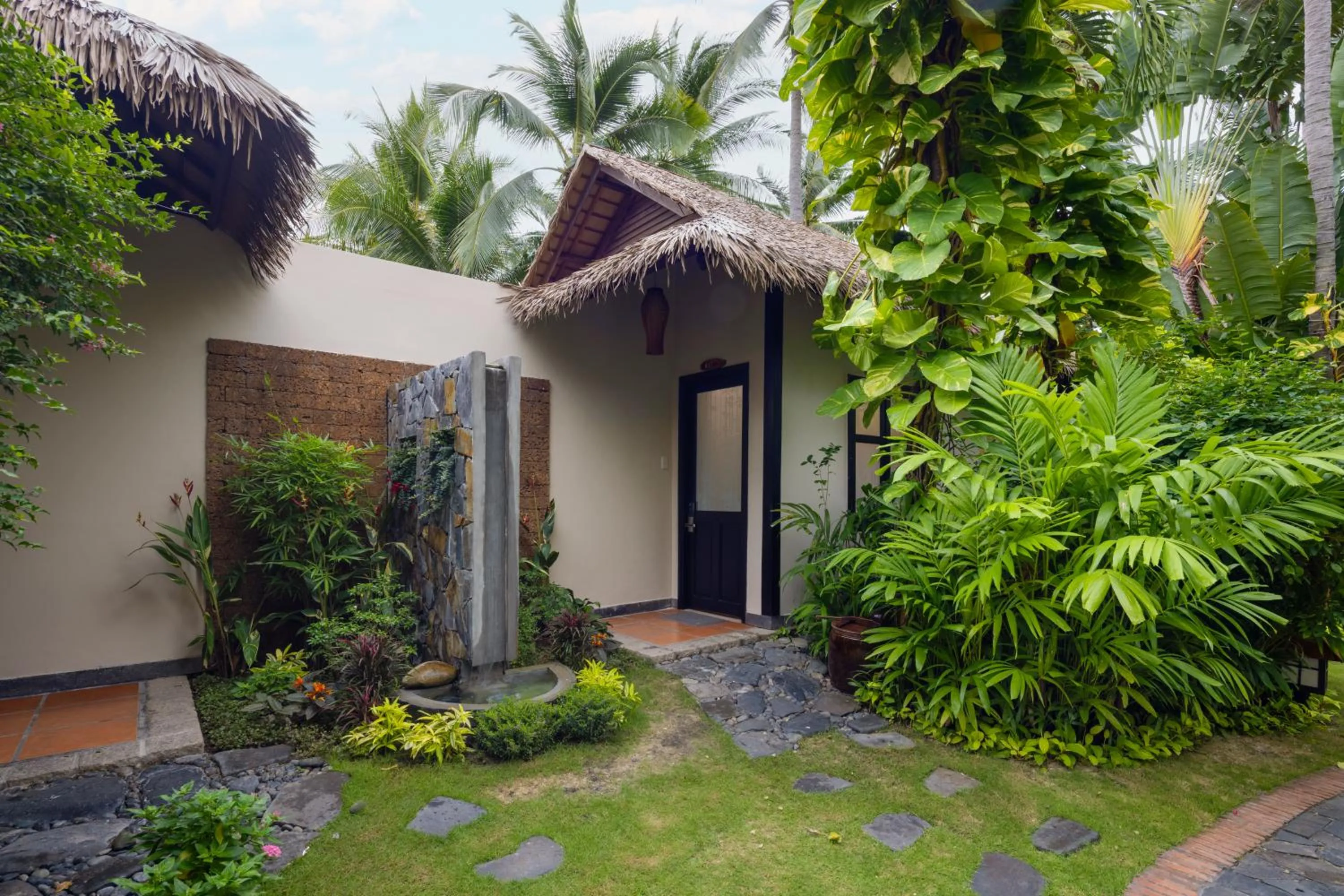 Garden view in Bamboo Village Beach Resort & Spa