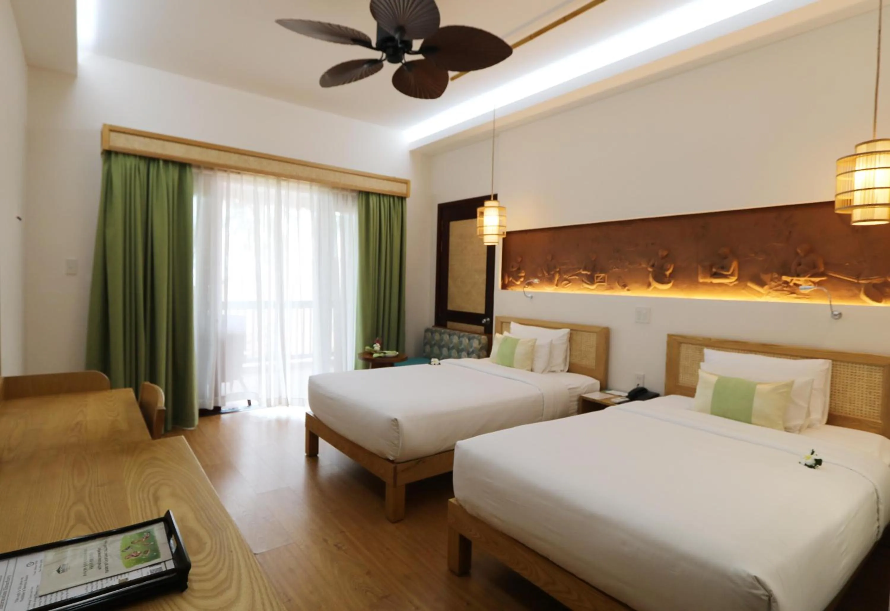 Bedroom, Bed in Bamboo Village Beach Resort & Spa