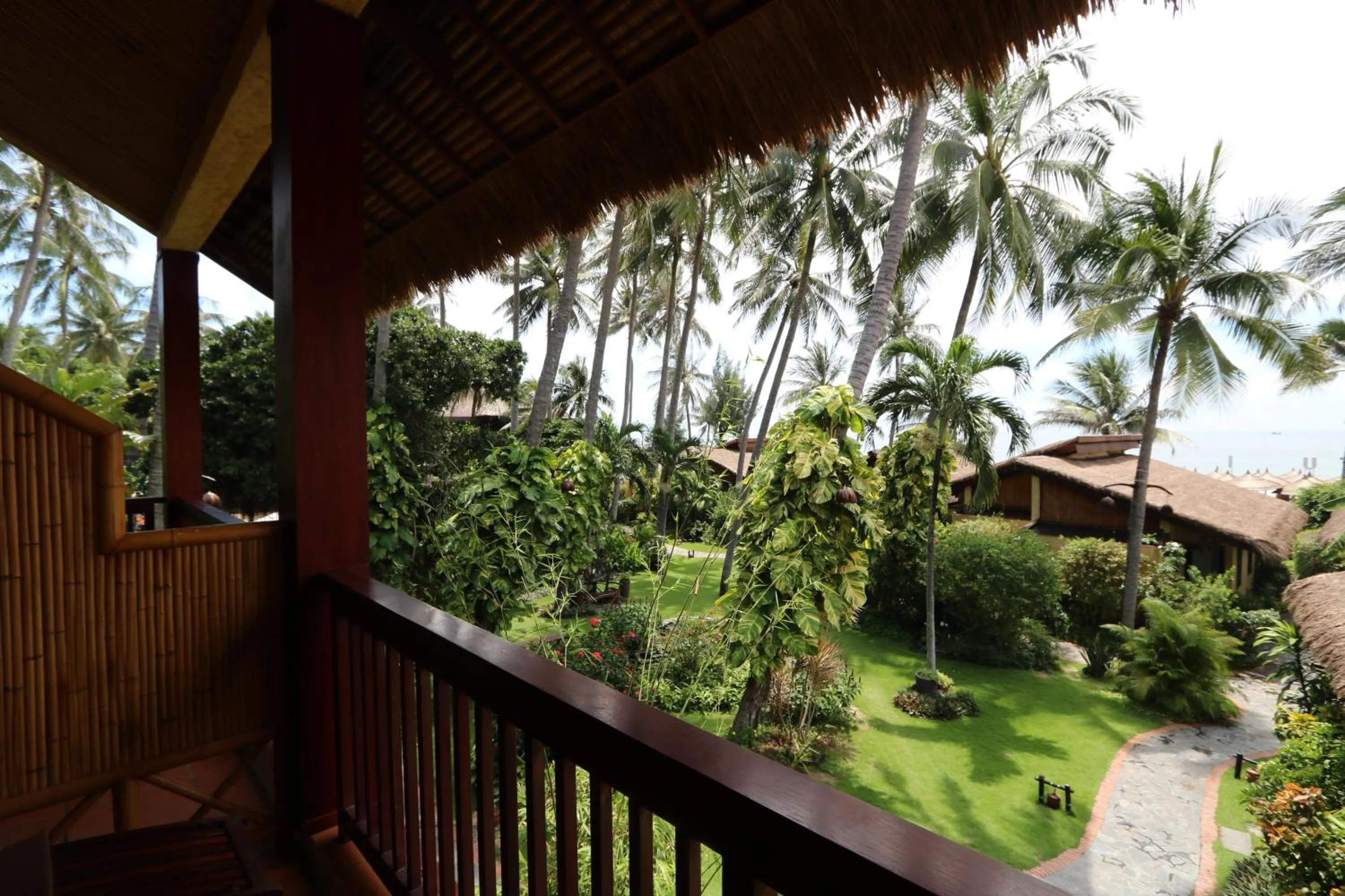 Balcony/Terrace in Bamboo Village Beach Resort & Spa