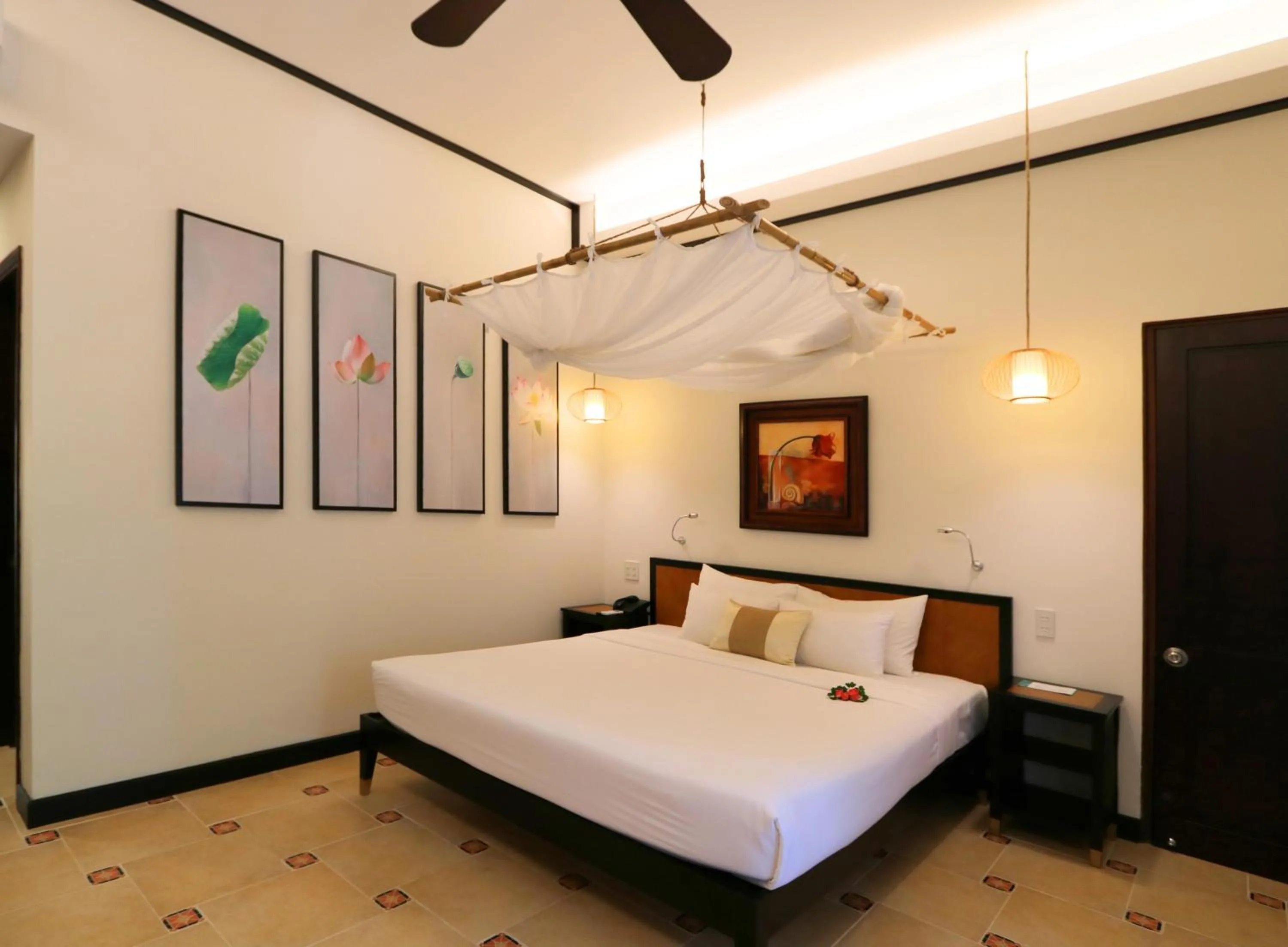 Bedroom, Bed in Bamboo Village Beach Resort & Spa