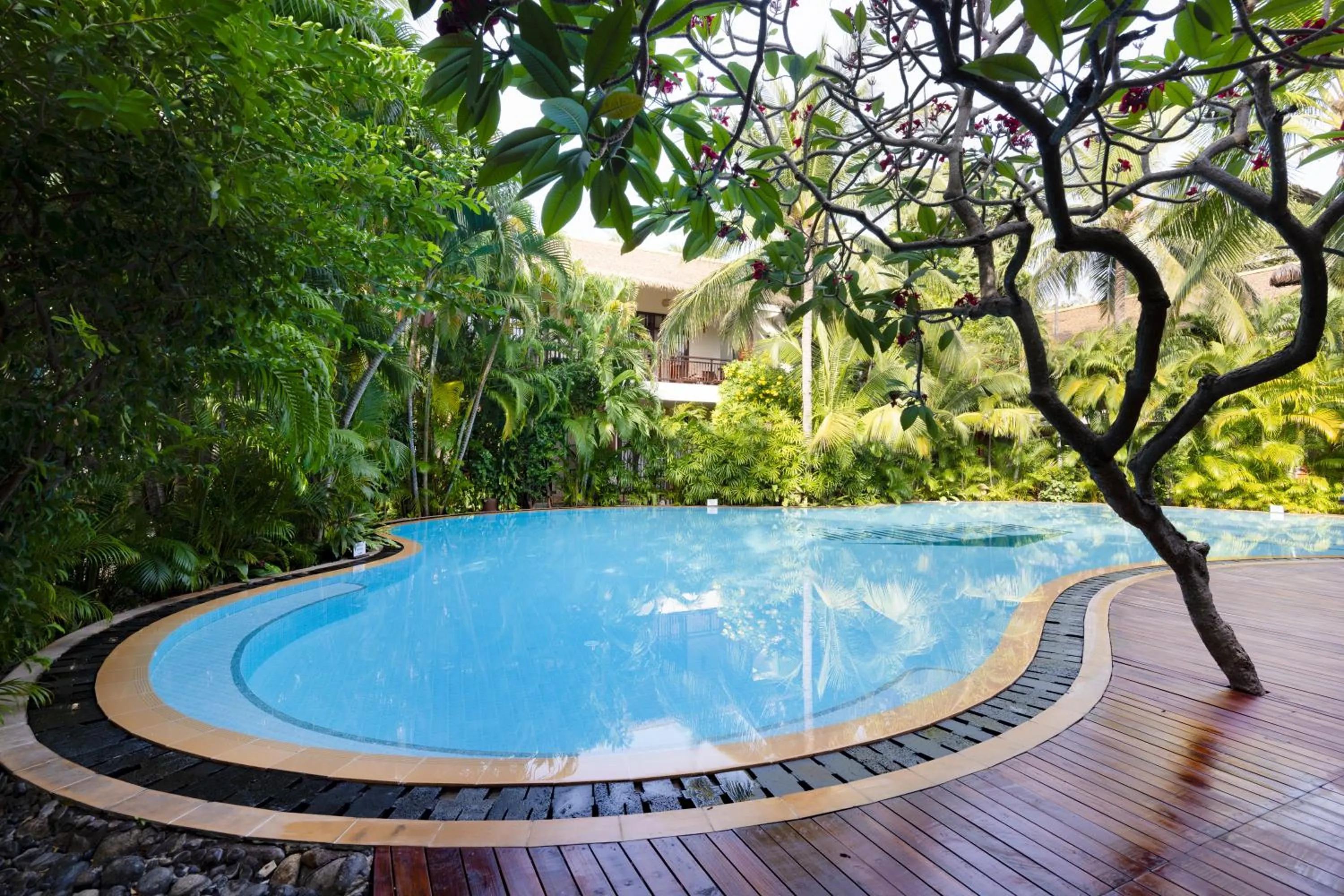 Swimming pool in Bamboo Village Beach Resort & Spa