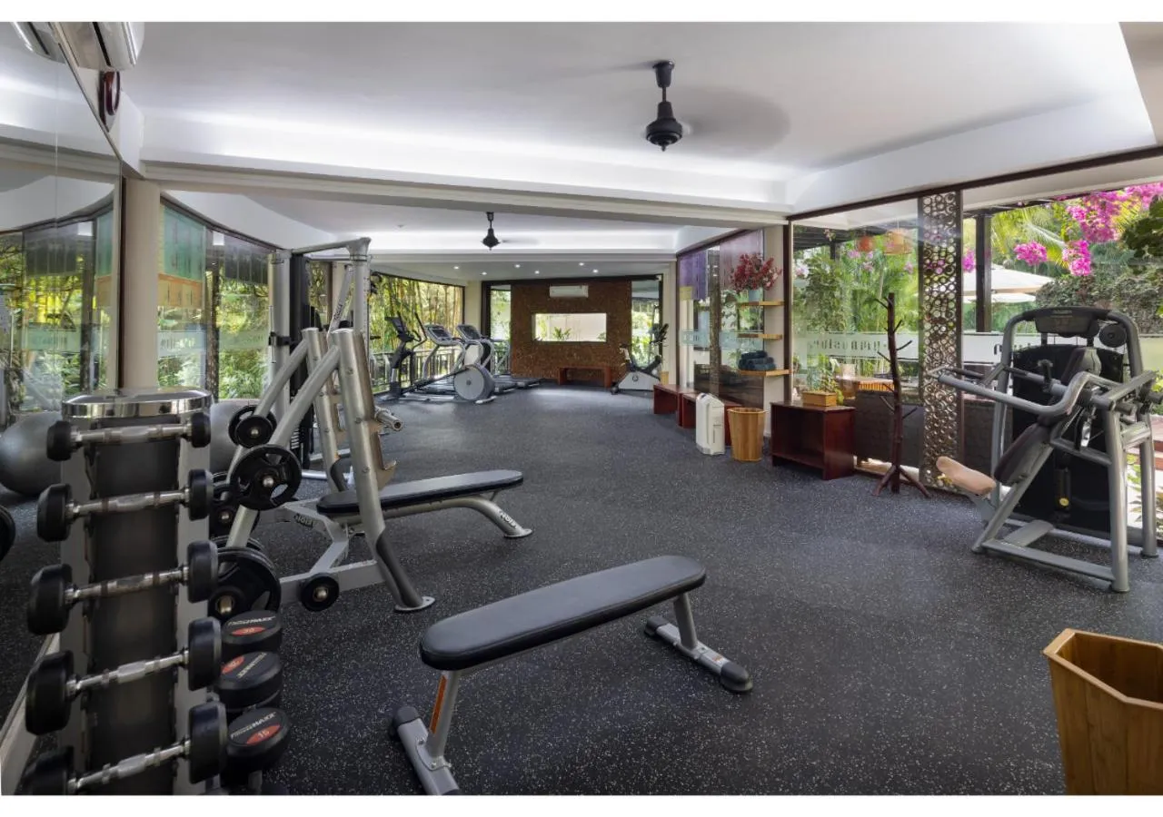 Fitness centre/facilities in Bamboo Village Beach Resort & Spa