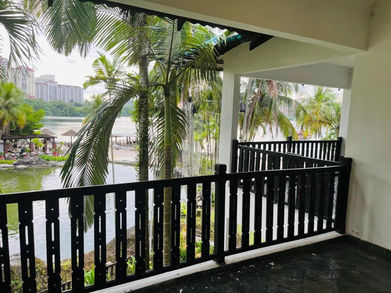 Balcony/Terrace in Mines Beach Resort Hotel