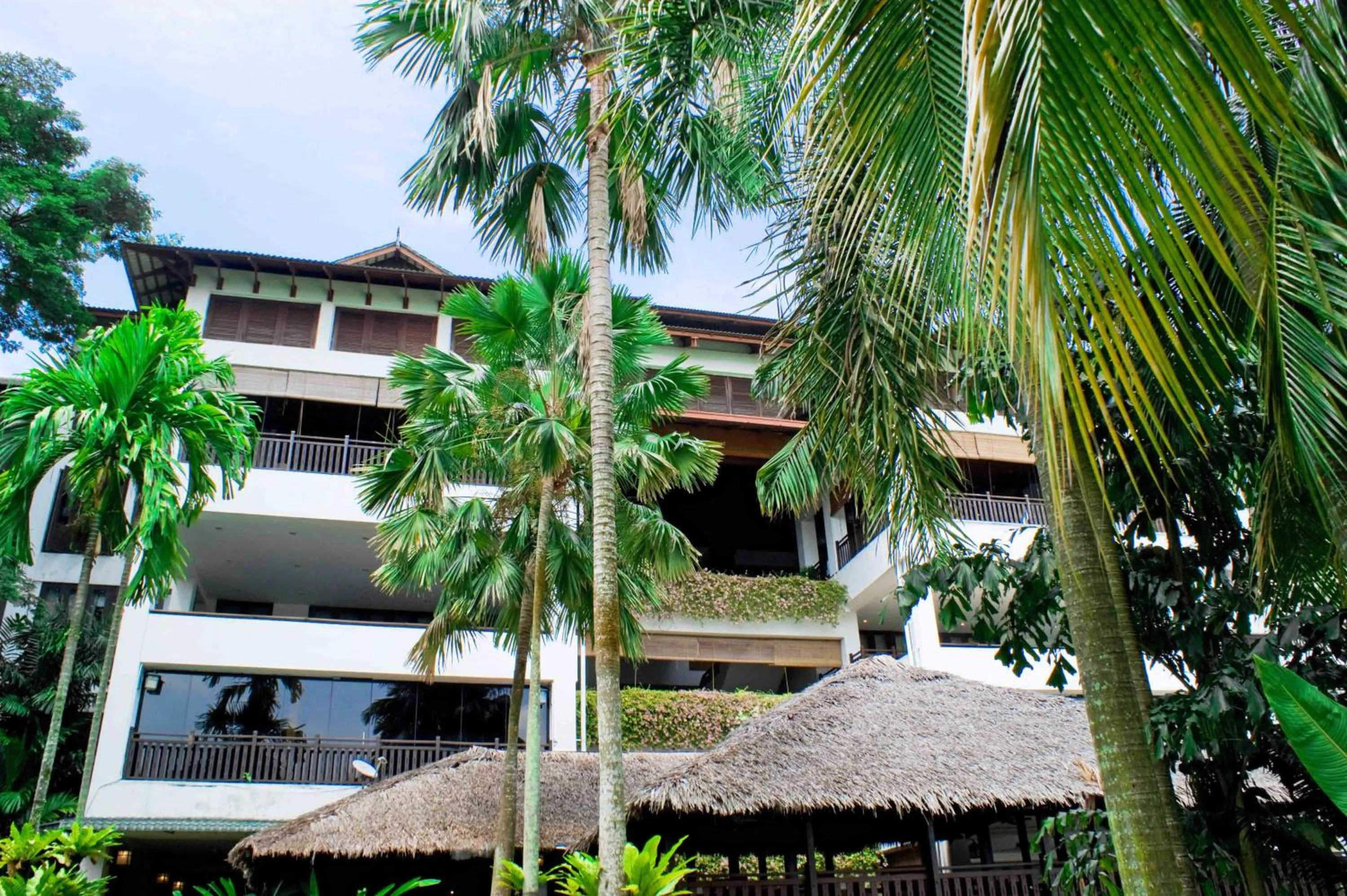 Property building in Mines Beach Resort Hotel