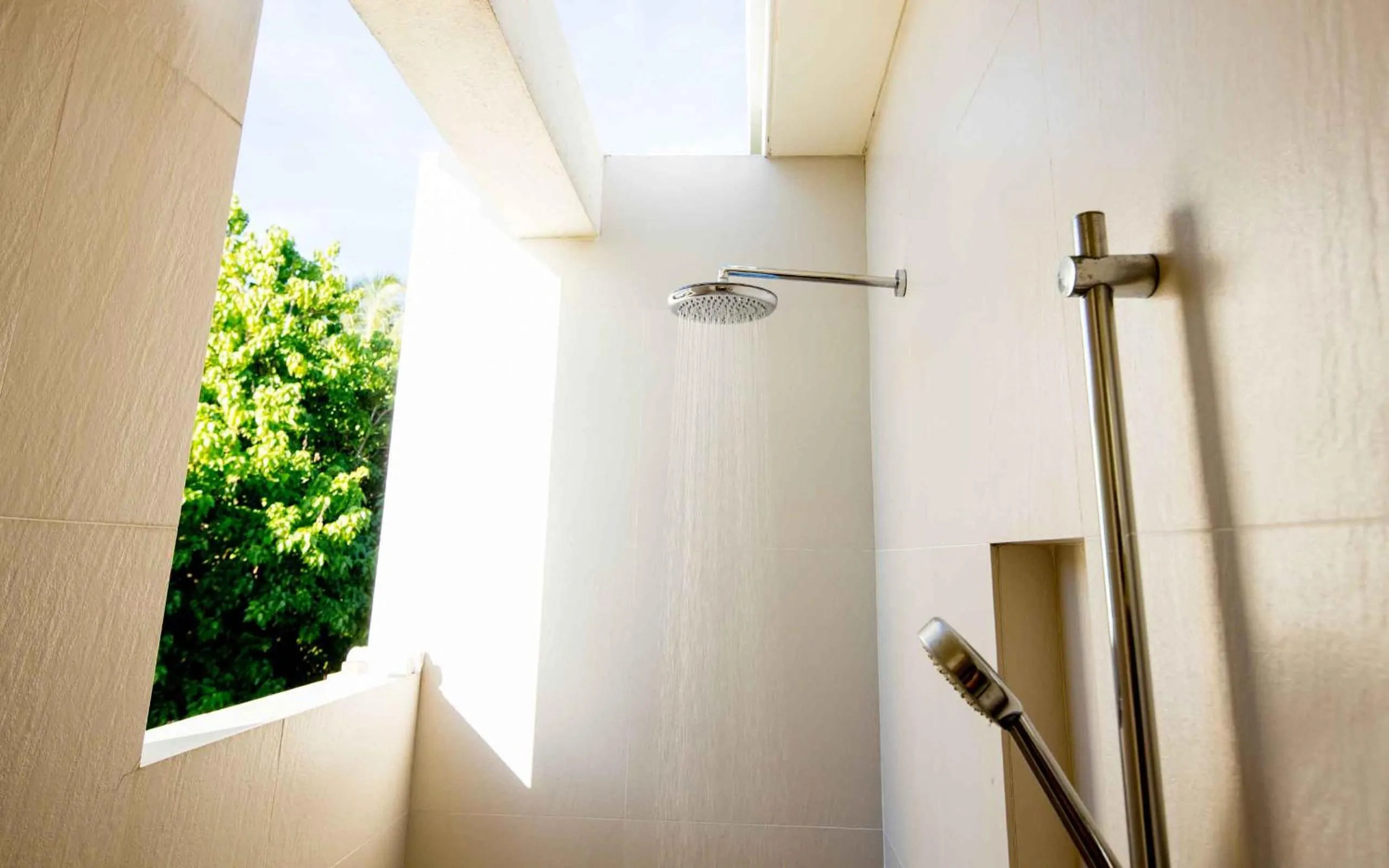 Shower in Holiday Inn Resort Kandooma Maldives - Kids Stay & Eat Free and Free Roundtrip Speed Boat for a minimum 4 nights stay